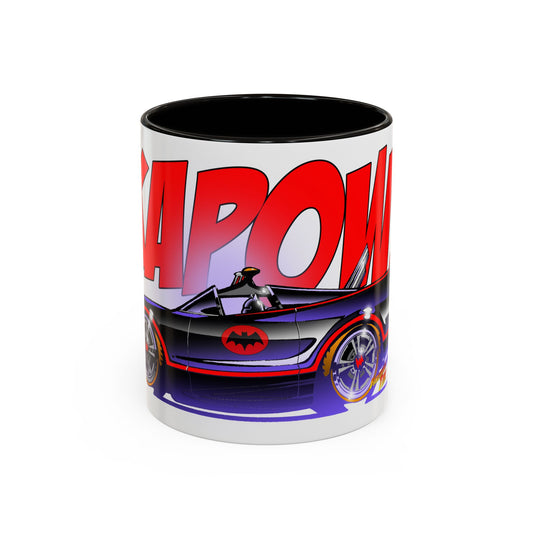 BATMOBILE 1966 KAPOW TV Show Concept Art Coffee Mug 11oz