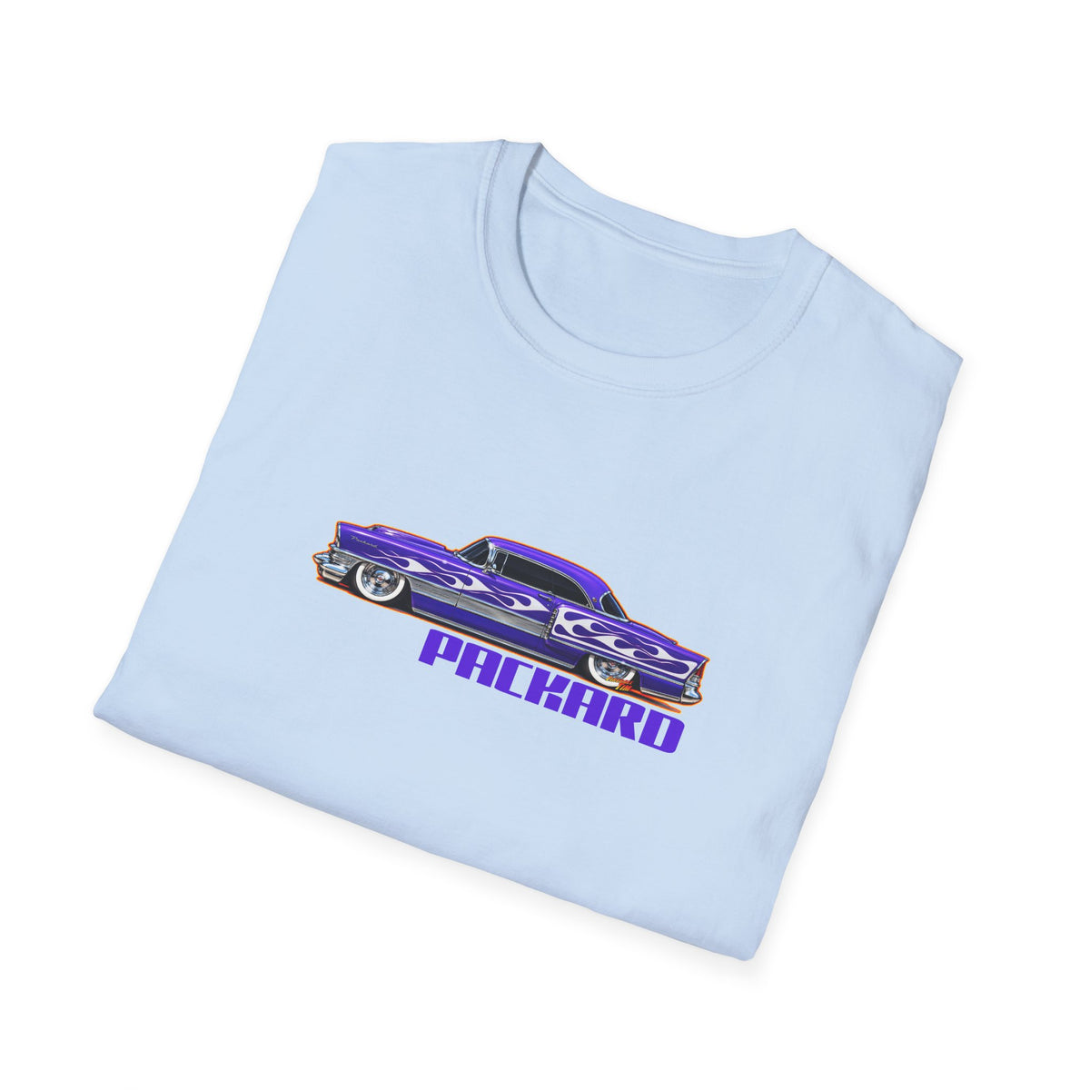 PACKARD 1955 Kustom Four Hundred Collectible Fireball Art TeeShirt