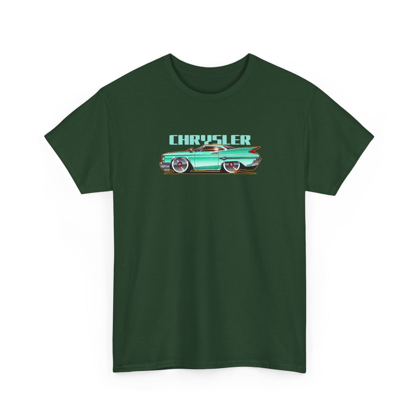 CHRYSLER 300F 1960 Fireball Classic Car Art Tee Shirt - Multiples