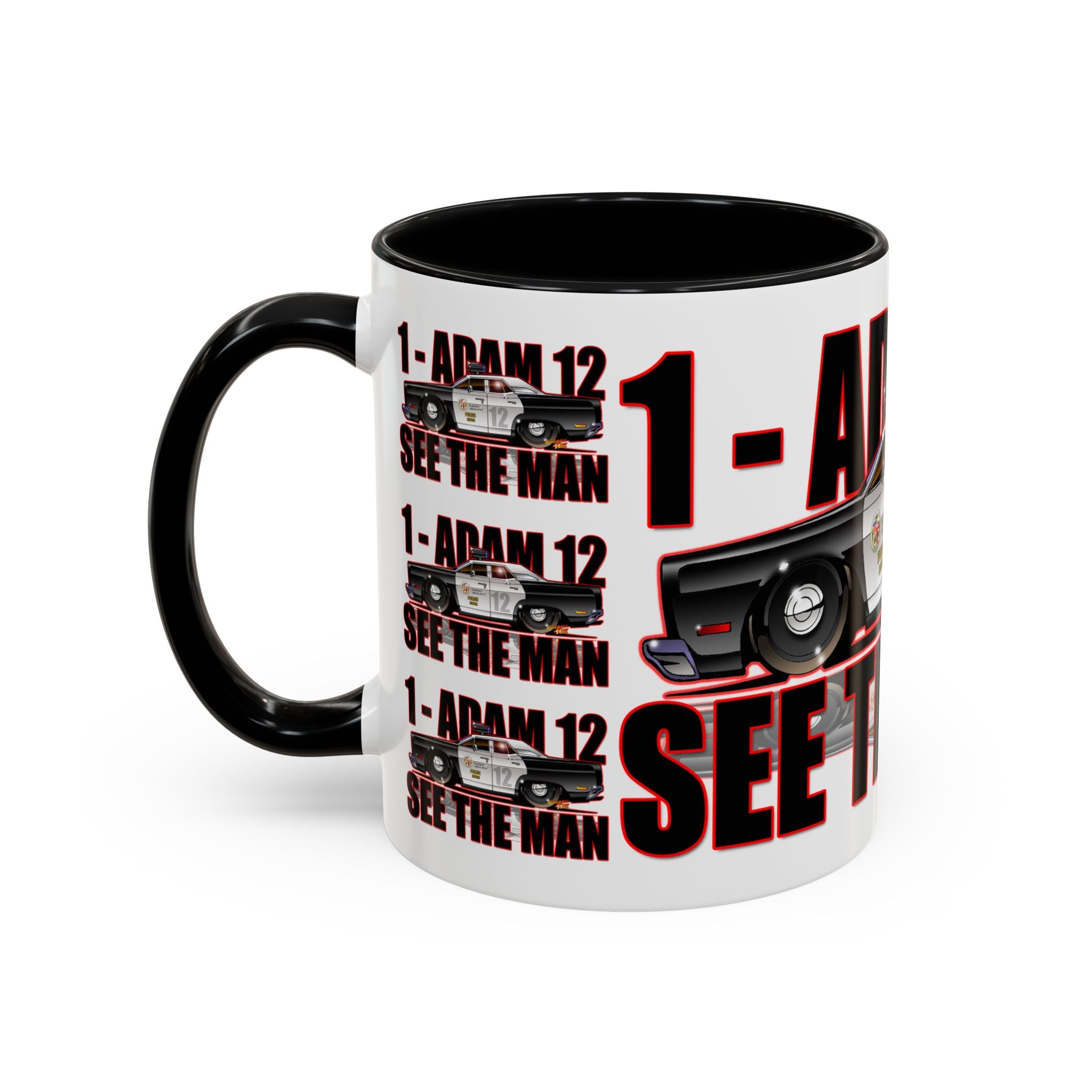 ADAM 12 1967 PLYMOUTH BELVEDERE See the Man Collectors Coffee Mug