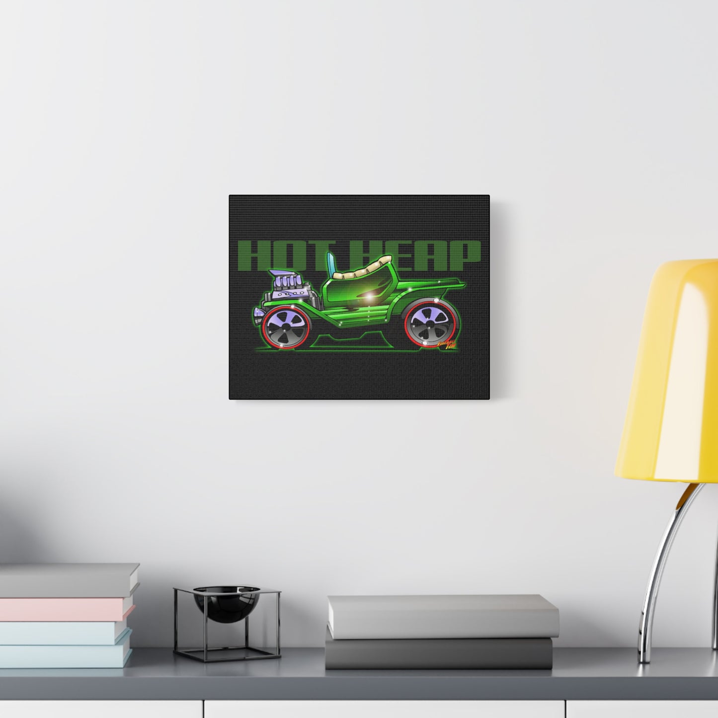 HOT HEAP HOT WHEELS Vintage Car Diecast Canvas Art Wall Print - 11x14