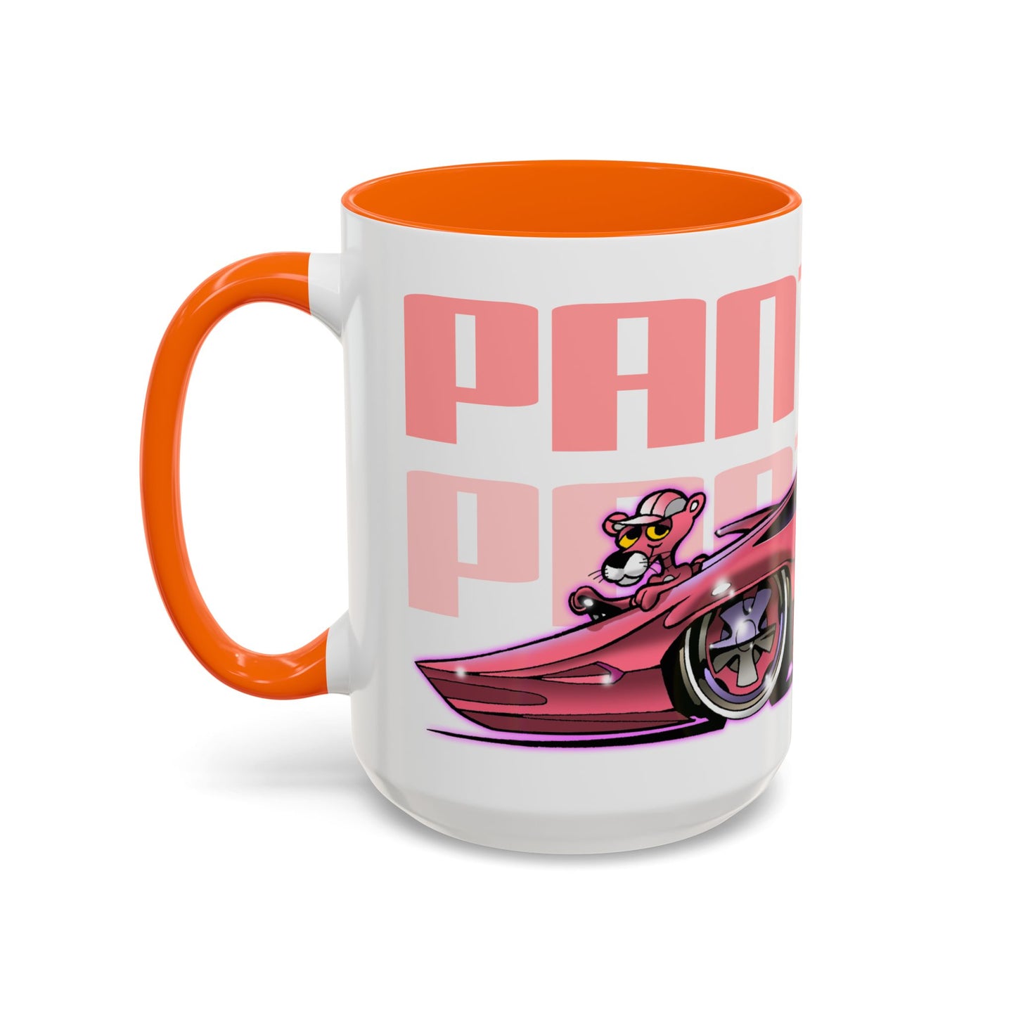 PINK PANTHER PANTHERMOBILE Collectible Coffee Art Mug - 2 Sizes