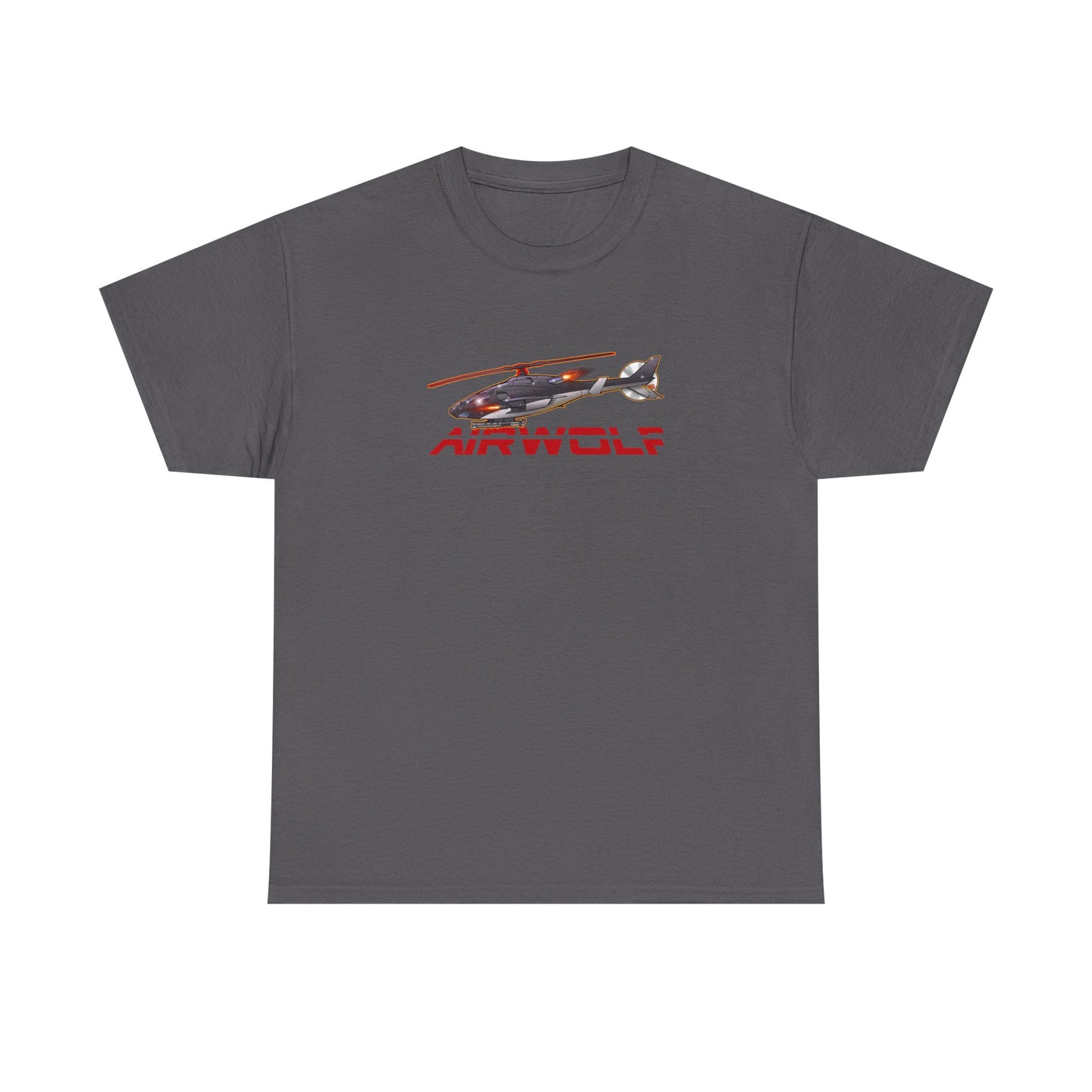 AIRWOLF Helicopter Concept Art Cotton Tee Shirt Mutiple Colors