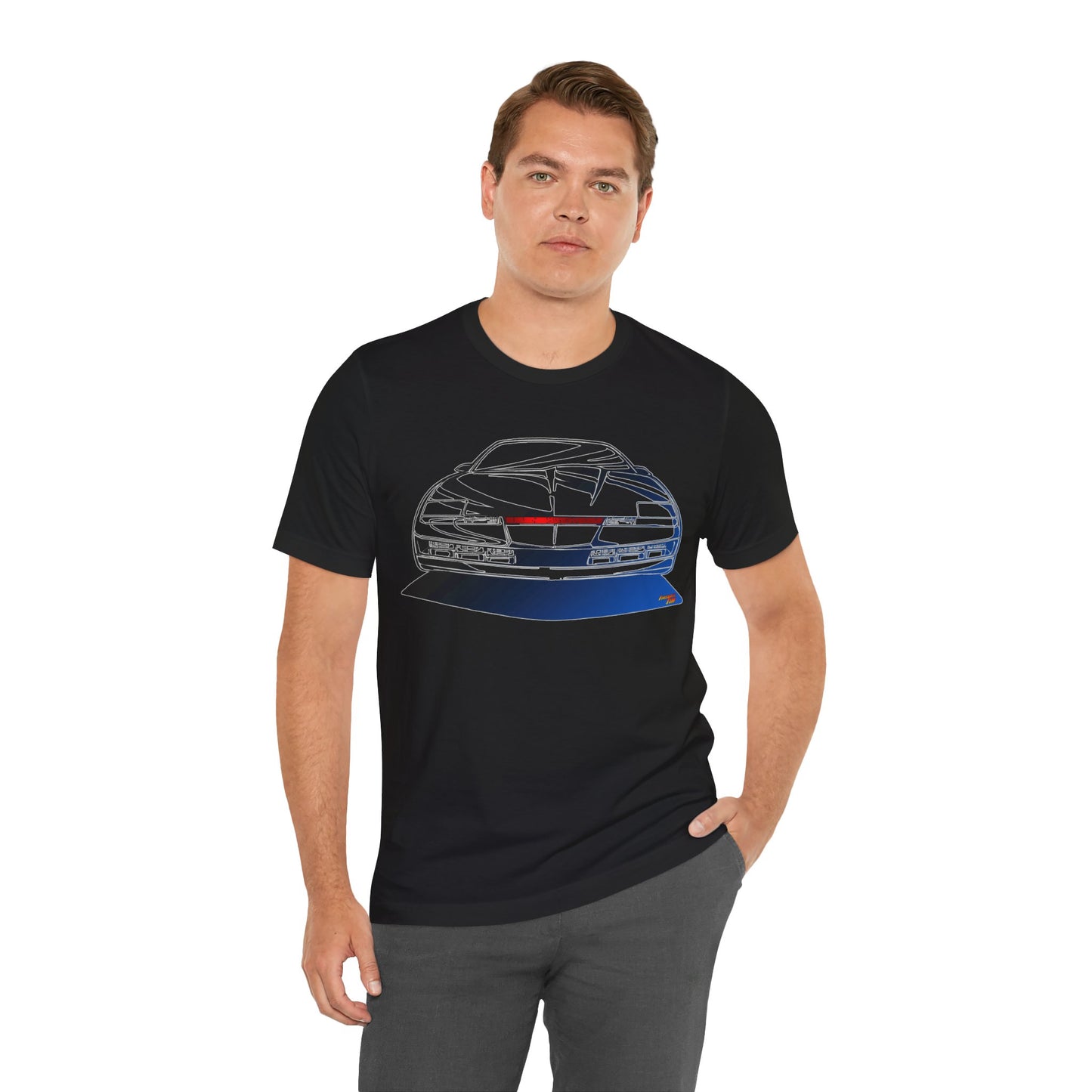 KNIGHT RIDER KITT TV Show Pontiac Firebird Unisex Short Sleeve Tee 11 Colors