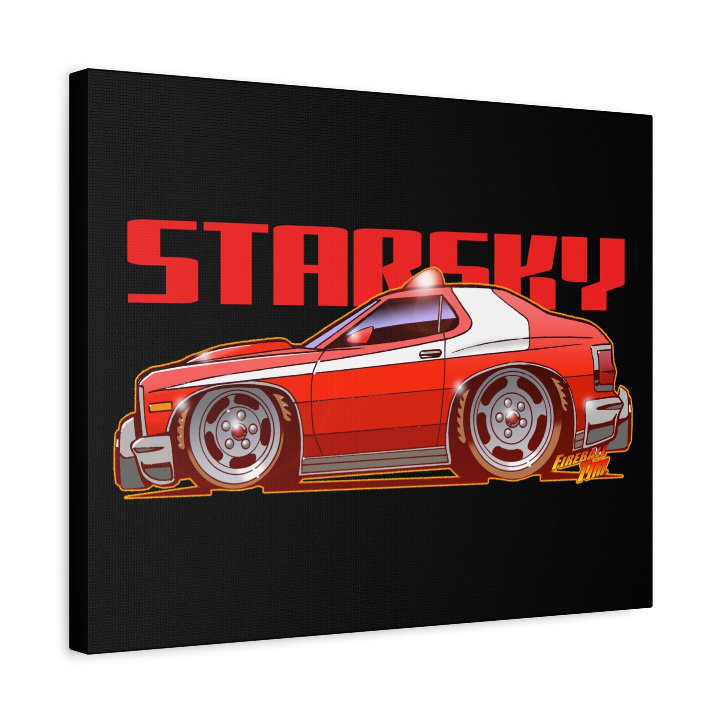 STARSKY Torino Fireball Canvas Art Print - 11x14