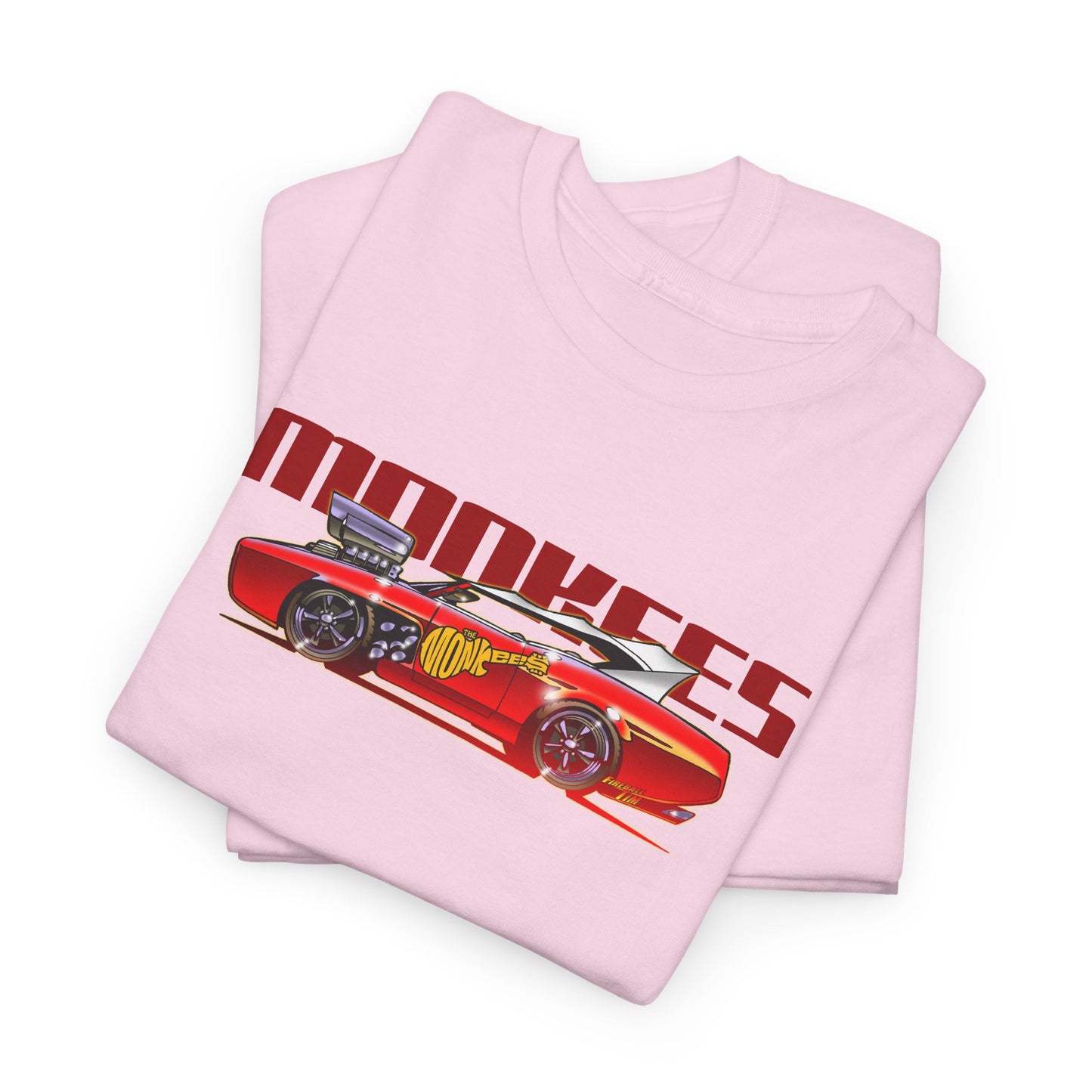 THE MONKEES Monkeemobile Cotton Tee Shirt - 12 Colors