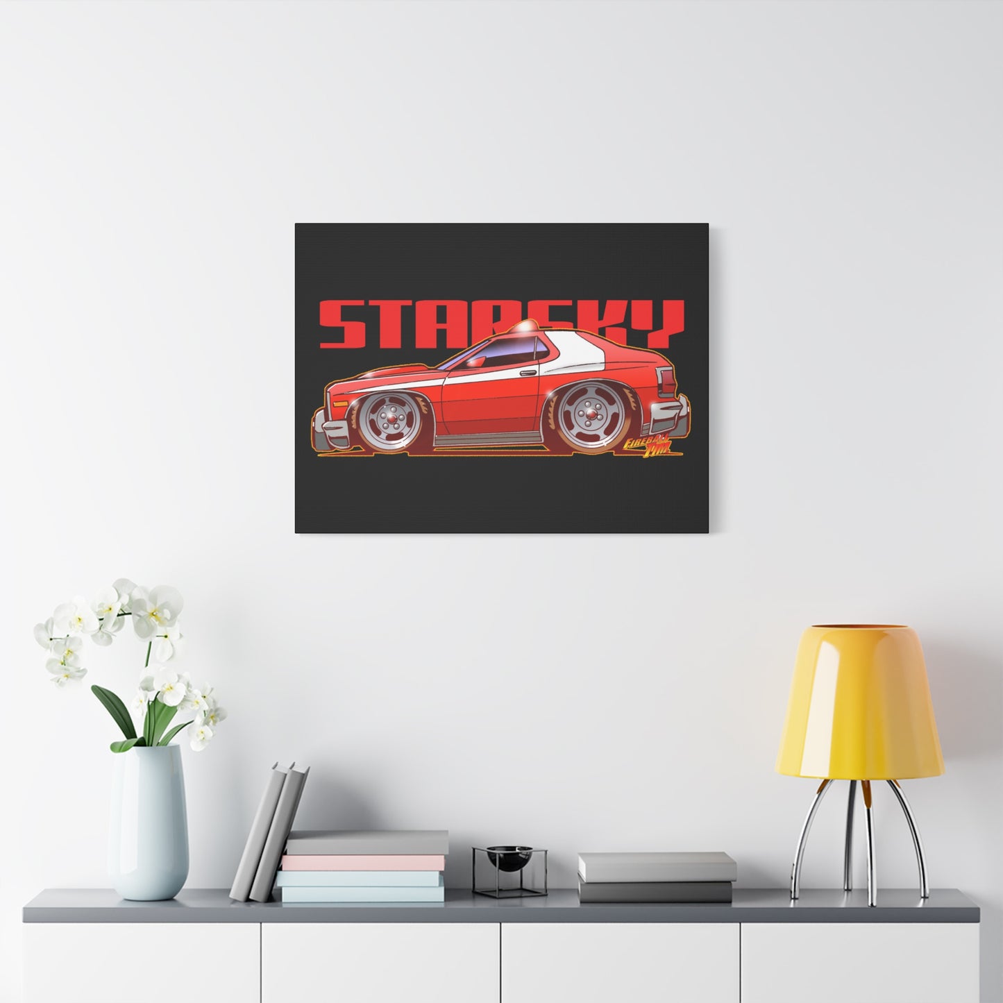 STARSKY Torino Fireball Canvas Art Print - 11x14