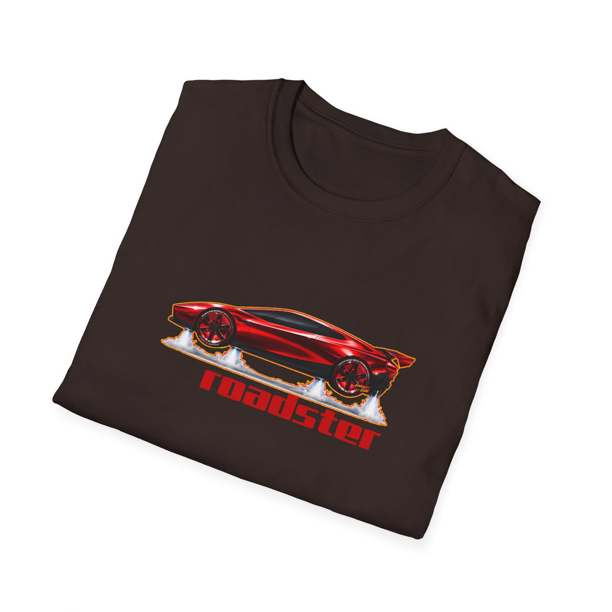 TESLA FLYING ROADSTER Collectible Fireball Art TeeShirt
