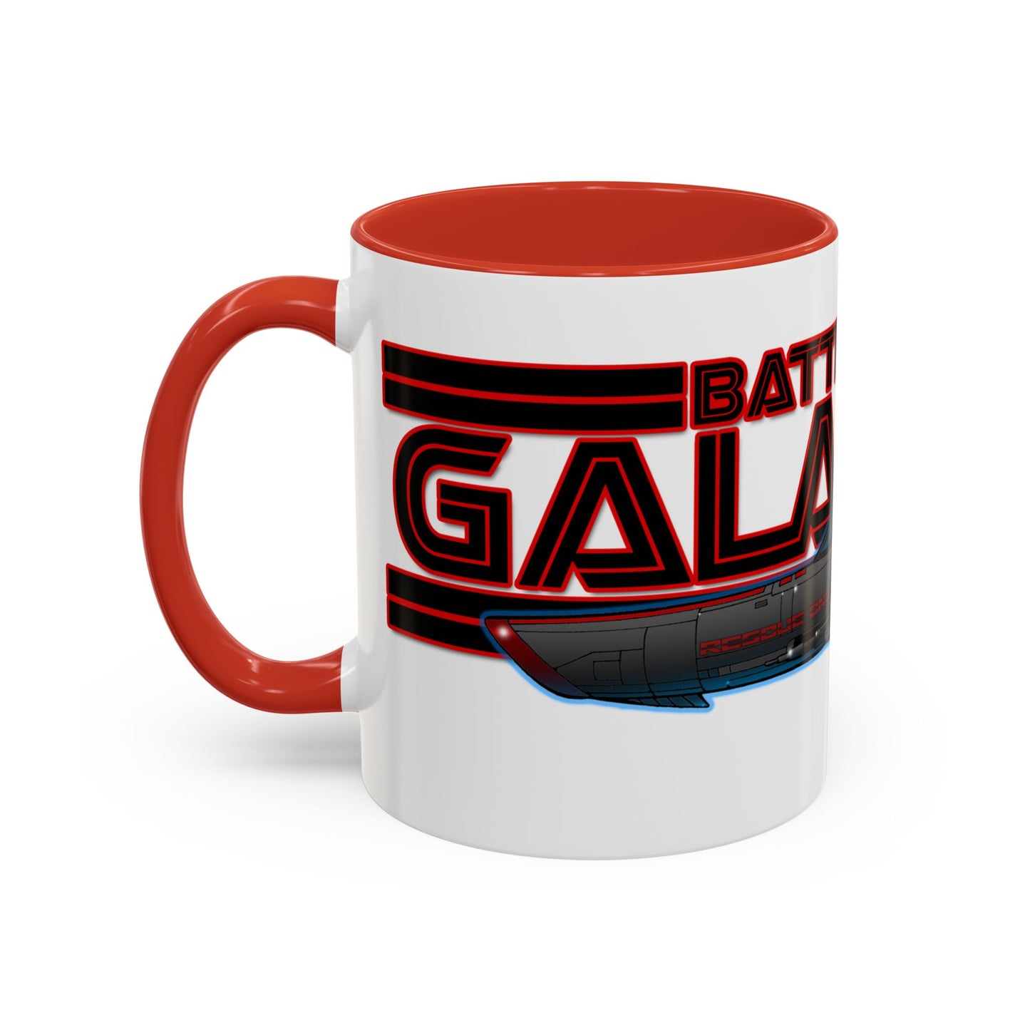 BATTLESTAR GALACTICA Colonial Viper Concept Art Logo Coffee Mug 2 Sizes