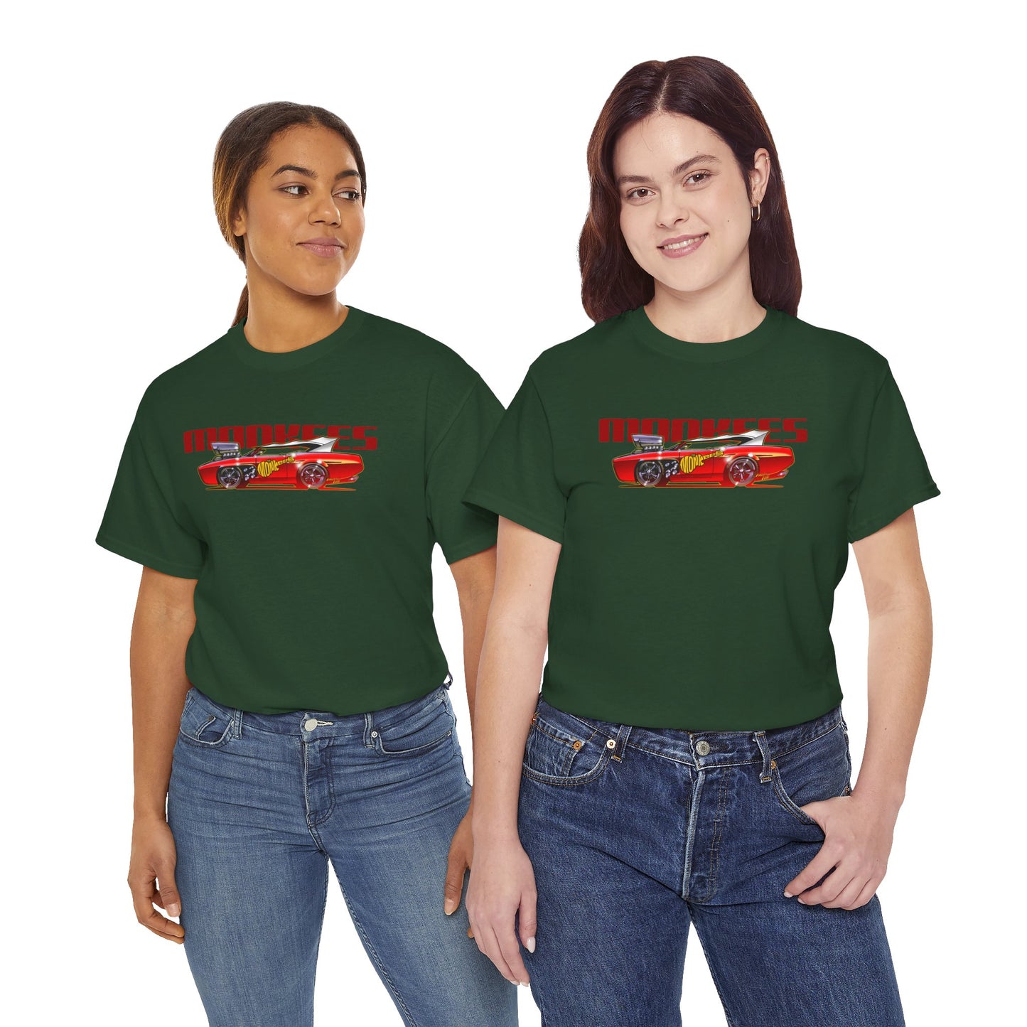 THE MONKEES Monkeemobile Cotton Tee Shirt - 12 Colors