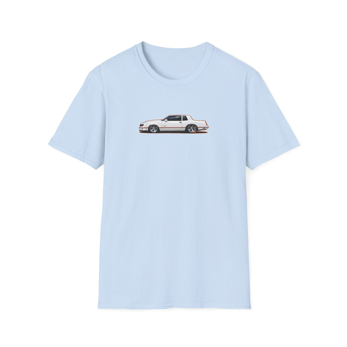 CHEVROLET MONTE CARLO 1987 Collectible Fireball Art TeeShirt