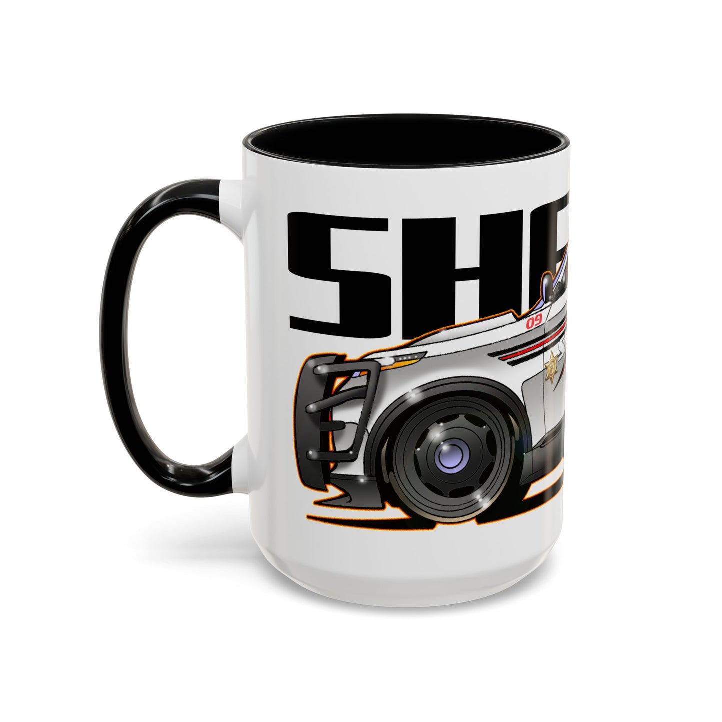 FORD EXPLORER SHERIFF POLICE CRUISER Collectible Art Coffee Mug - 2 Sizes