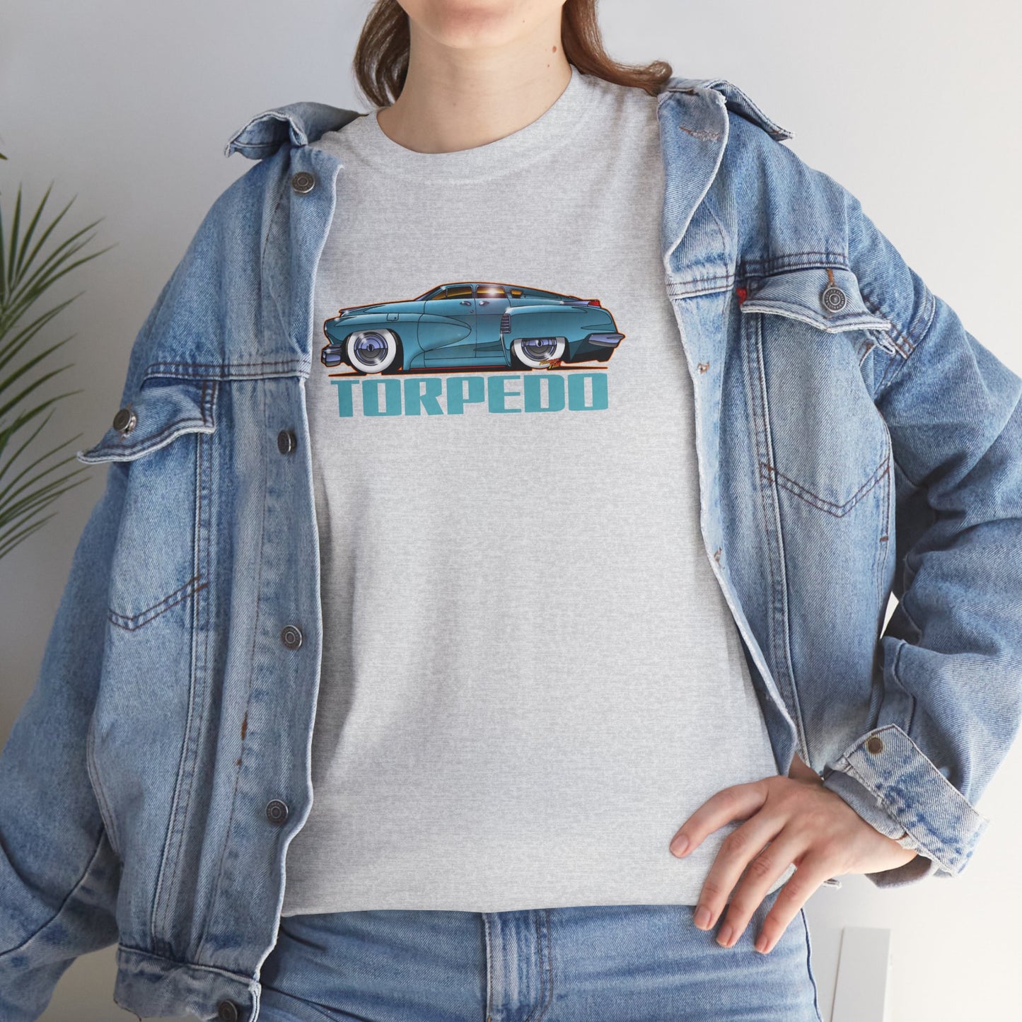 TUCKER TORPEDO 48 Collectible Fireball Art Cotton Tees