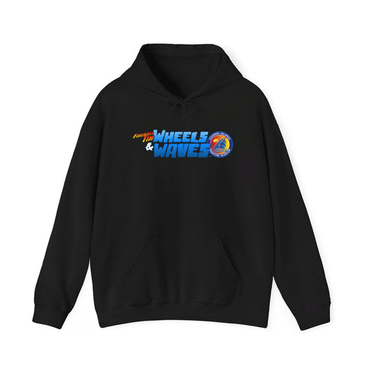 WHEELS & WAVES Car Show Official Hooded Sweatshirt 6 Colors