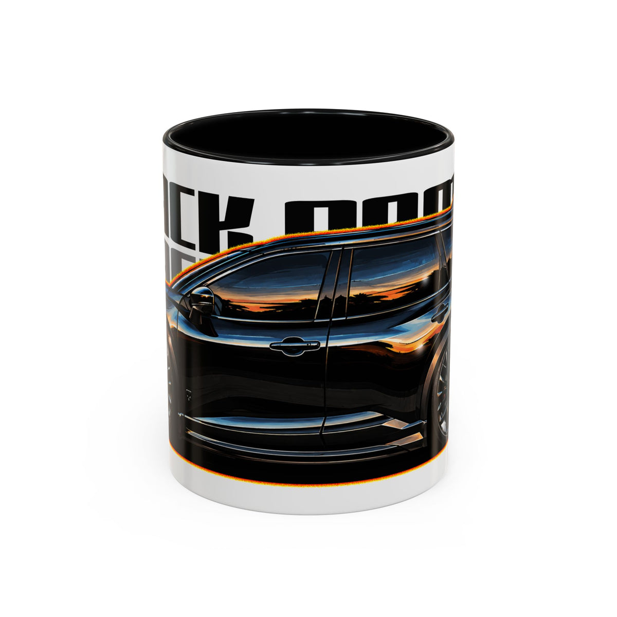 NISSAN ROGUE 2026 Black Armor Edition Collectible Fireball Art Coffee Mug - 2 Sizes