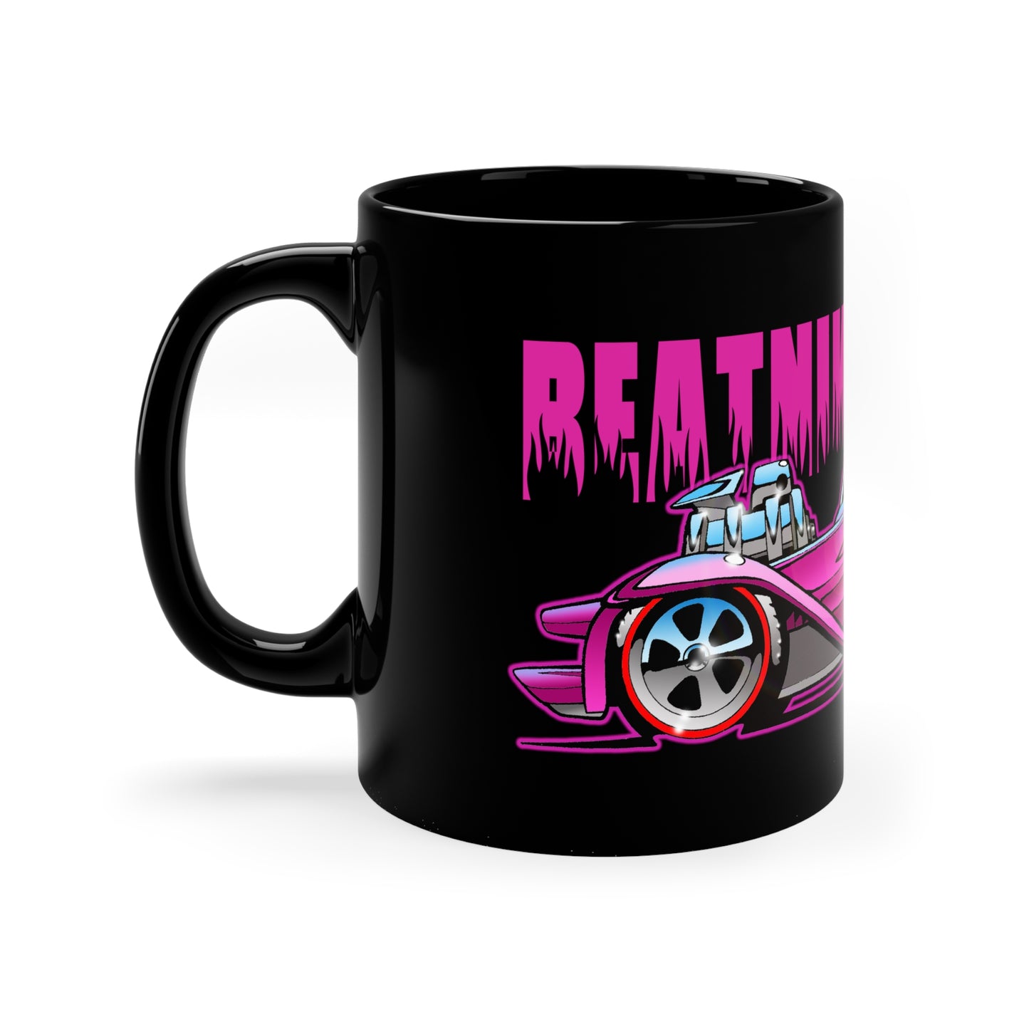 Hot Wheels BEATNIK BANDIT Diecast Redline Coffee Mug 11oz
