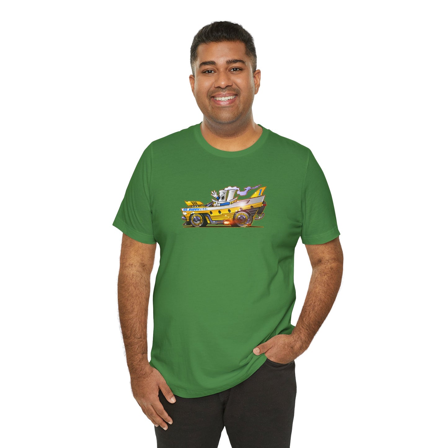 BUDDY CRUISE BUDDYMOBILE Custom Car Art Short Sleeve Tee in 17 Colors
