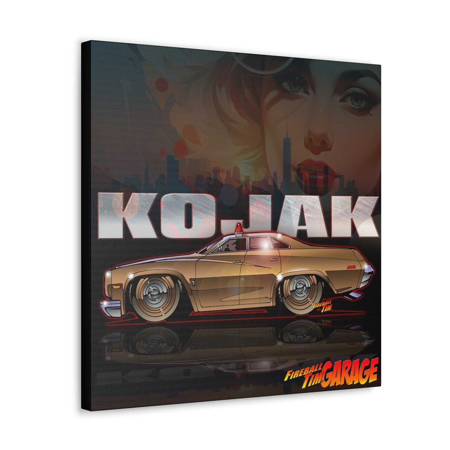 KOJAK Buick Century Concept Art Canvas MASTERPRINT 3 Sizes