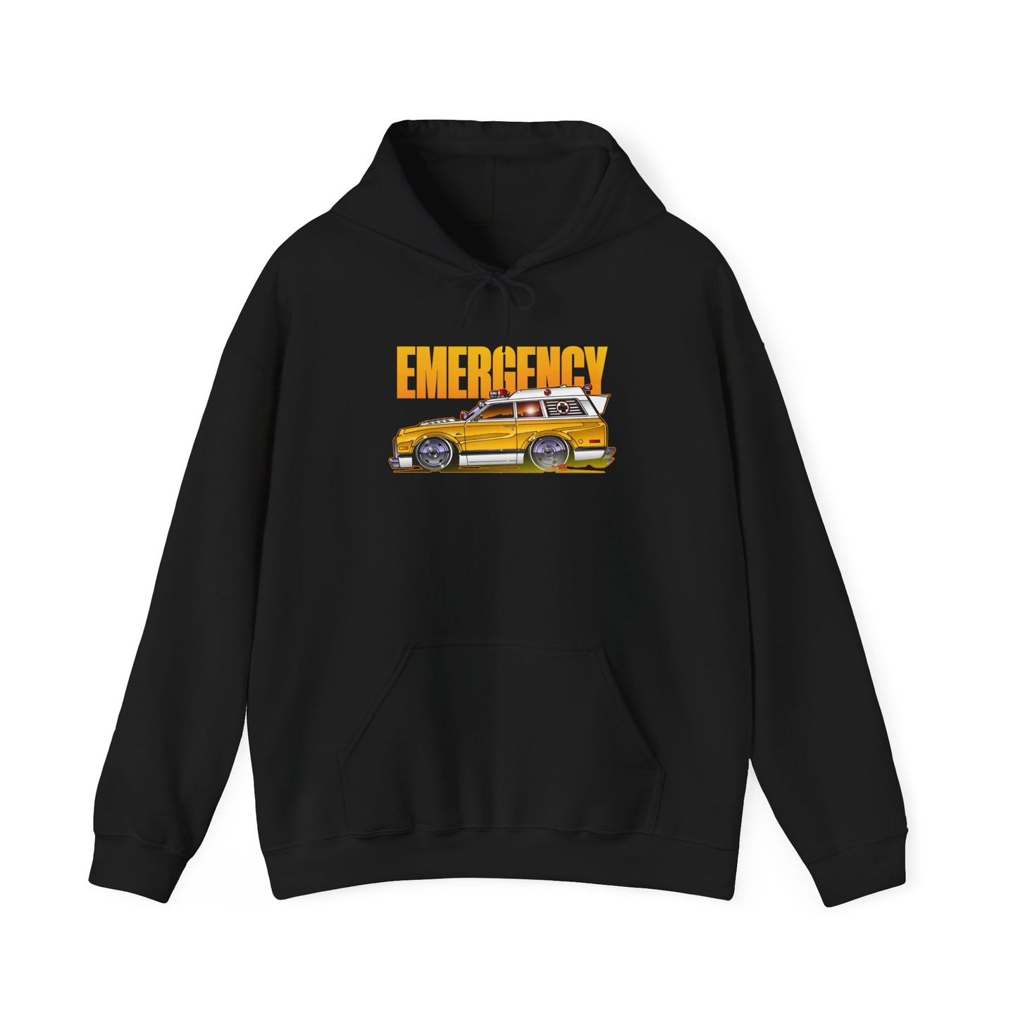 EMERGENCY AMBULANCE TV Show Concept Art Hooded Sweatshirt 9 Colors