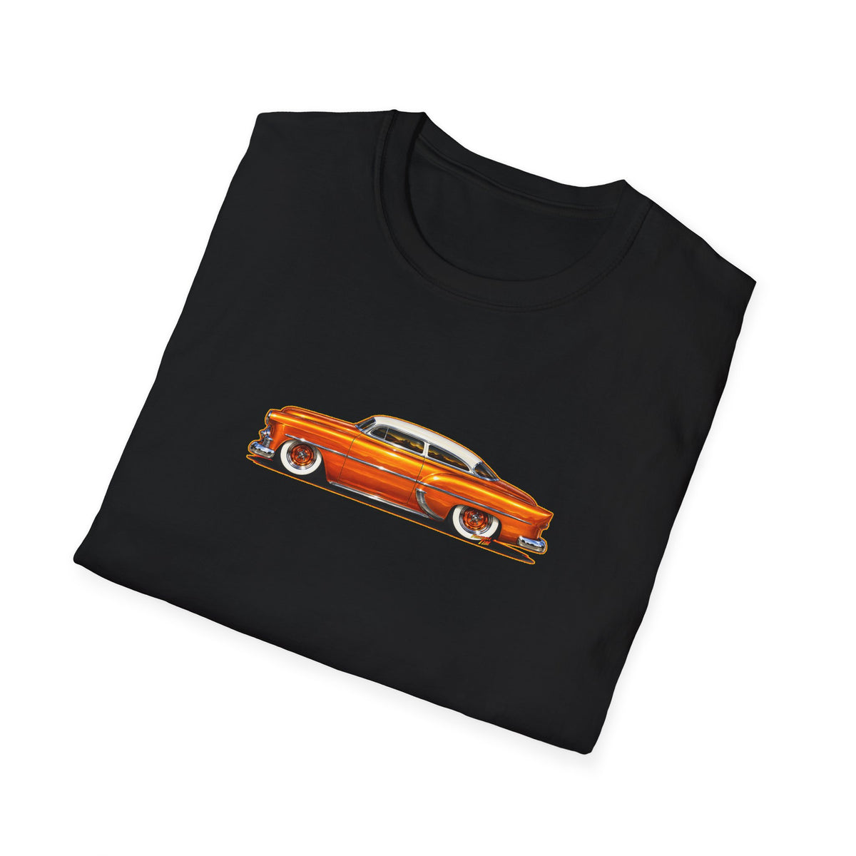 CHEVROLET KUSTOM 1953 Collectible Fireball Art TeeShirt