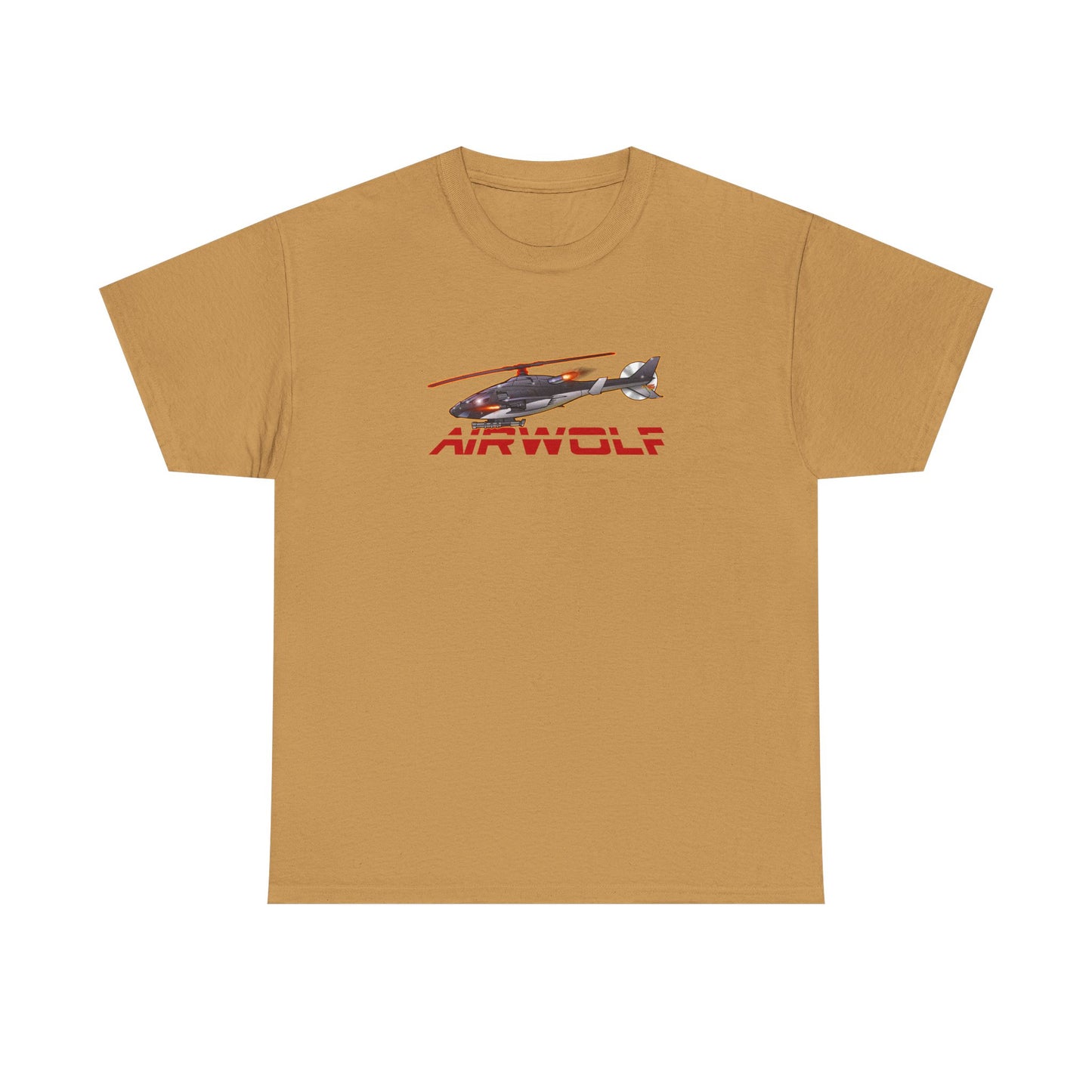 AIRWOLF Helicopter Concept Art Cotton Tee Shirt Mutiple Colors