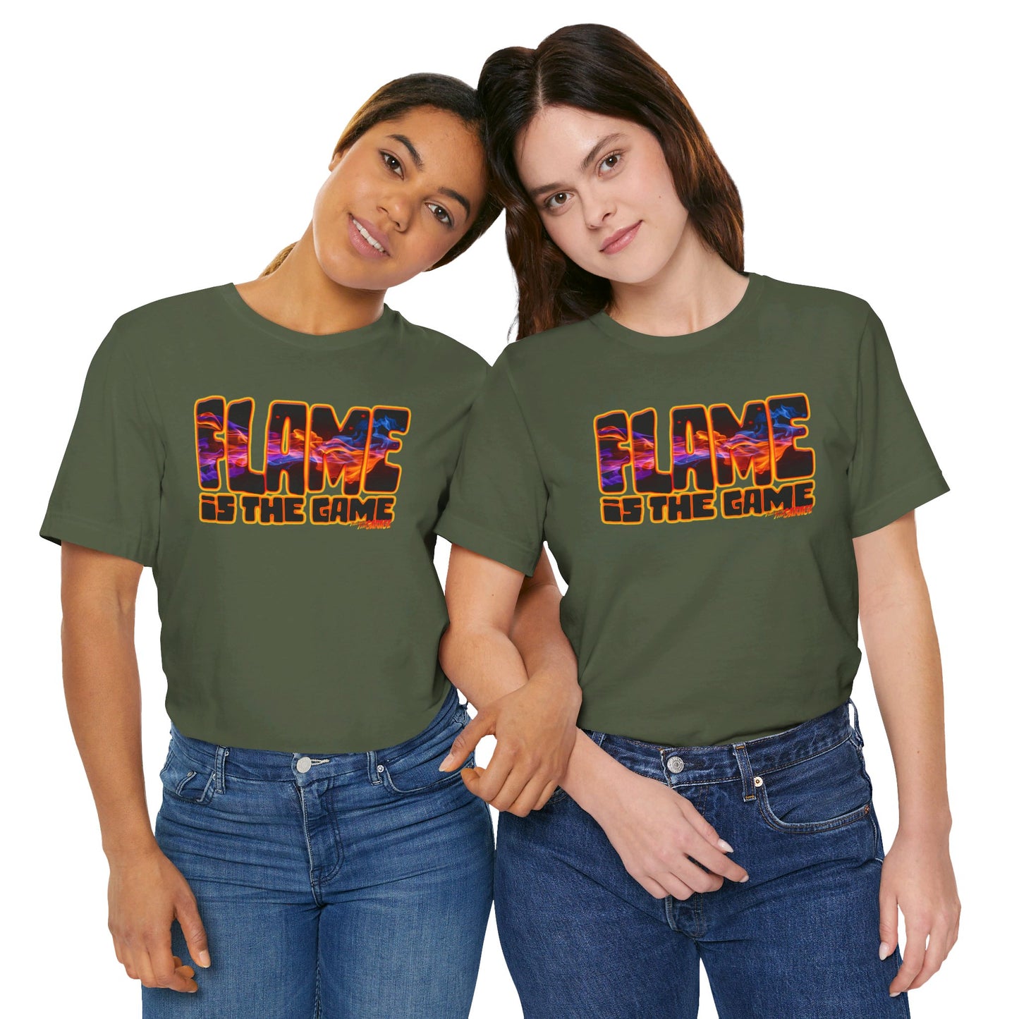 FLAME IS THE GAME Fireball Tim Garage Official Short Sleeve Tee 13 Colors