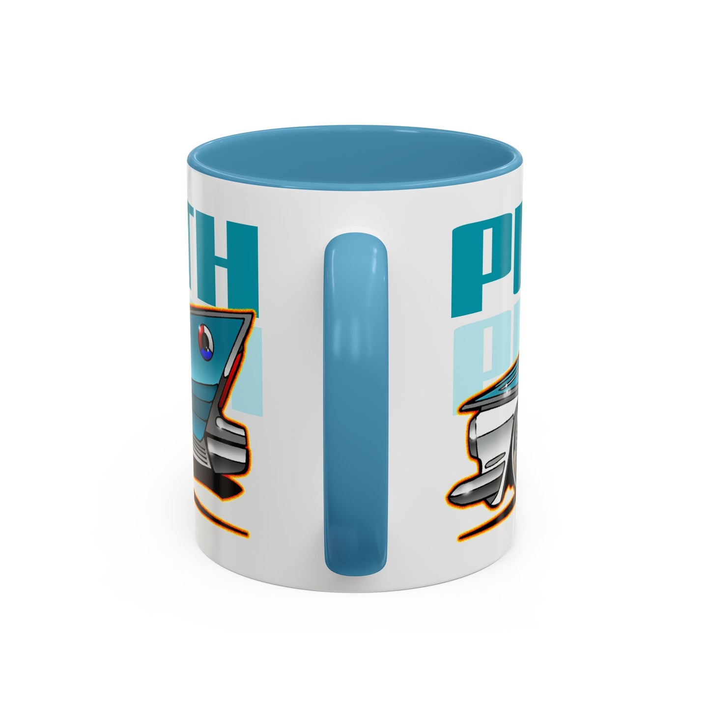 PLYMOUTH FURY 1960 Leave it to Beaver Collectible Art Coffee Mug - 2 Sizes