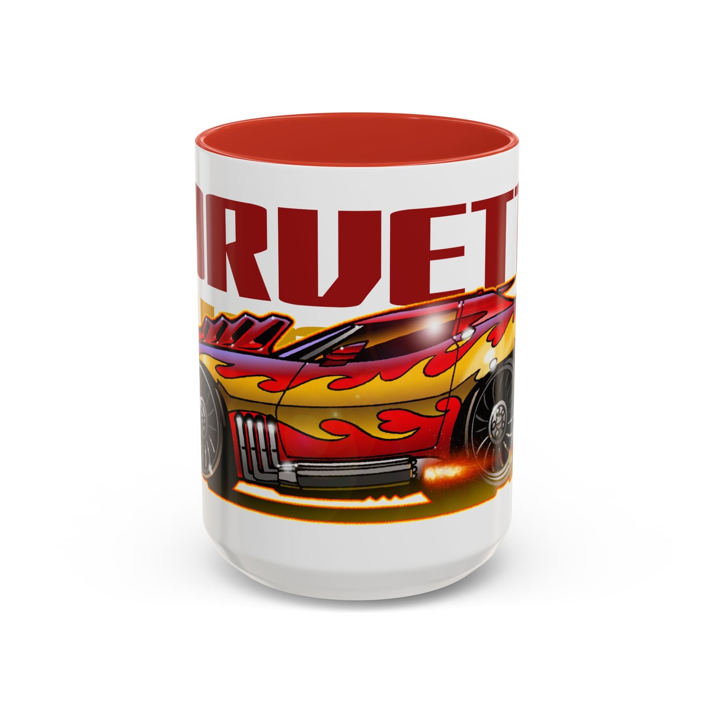 CORVETTE SUMMER Movie Car Collectible Fireball Art Coffee Mug - 2 Sizes