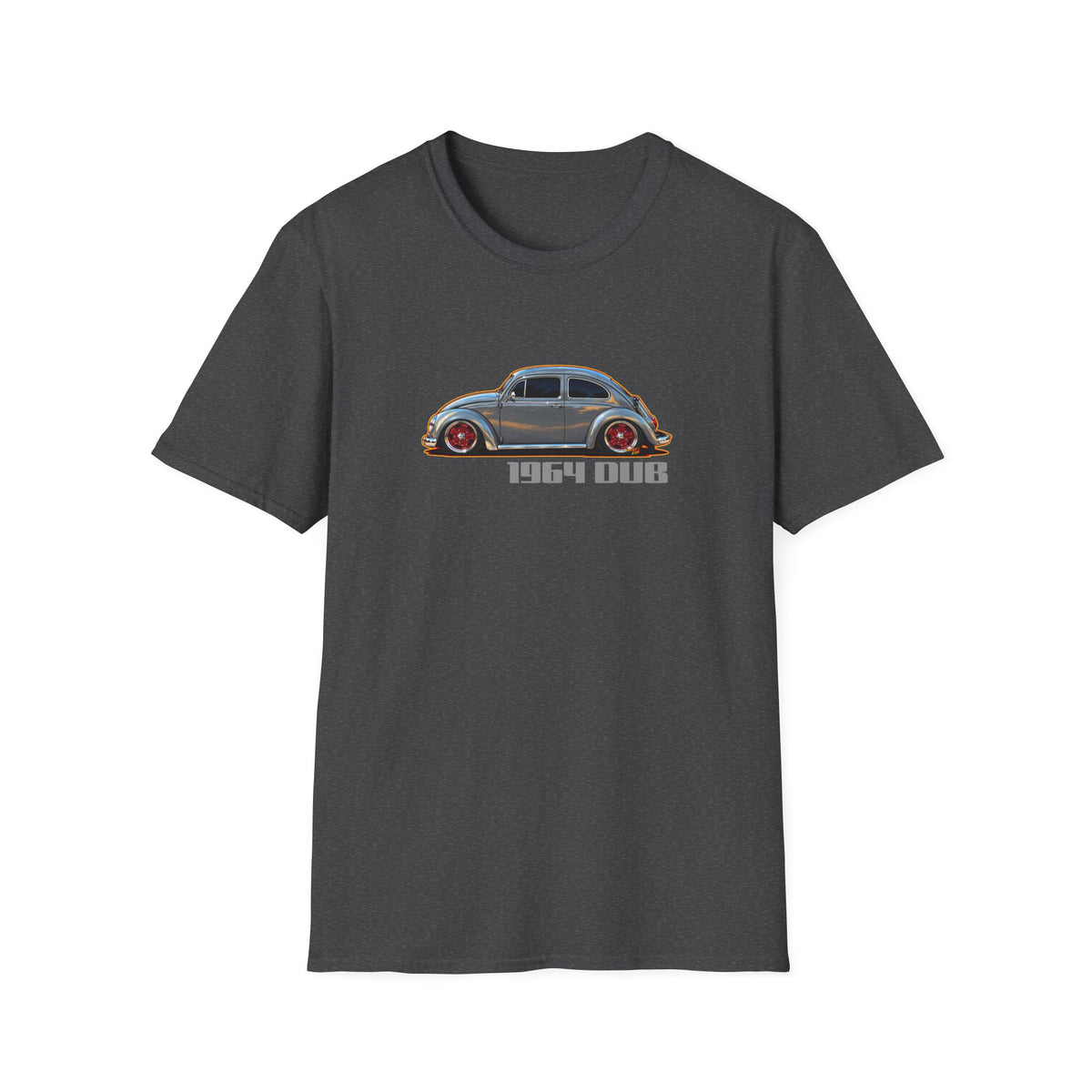 KUSTOM 1964 VW BUG Collectible Fireball Art TeeShirt