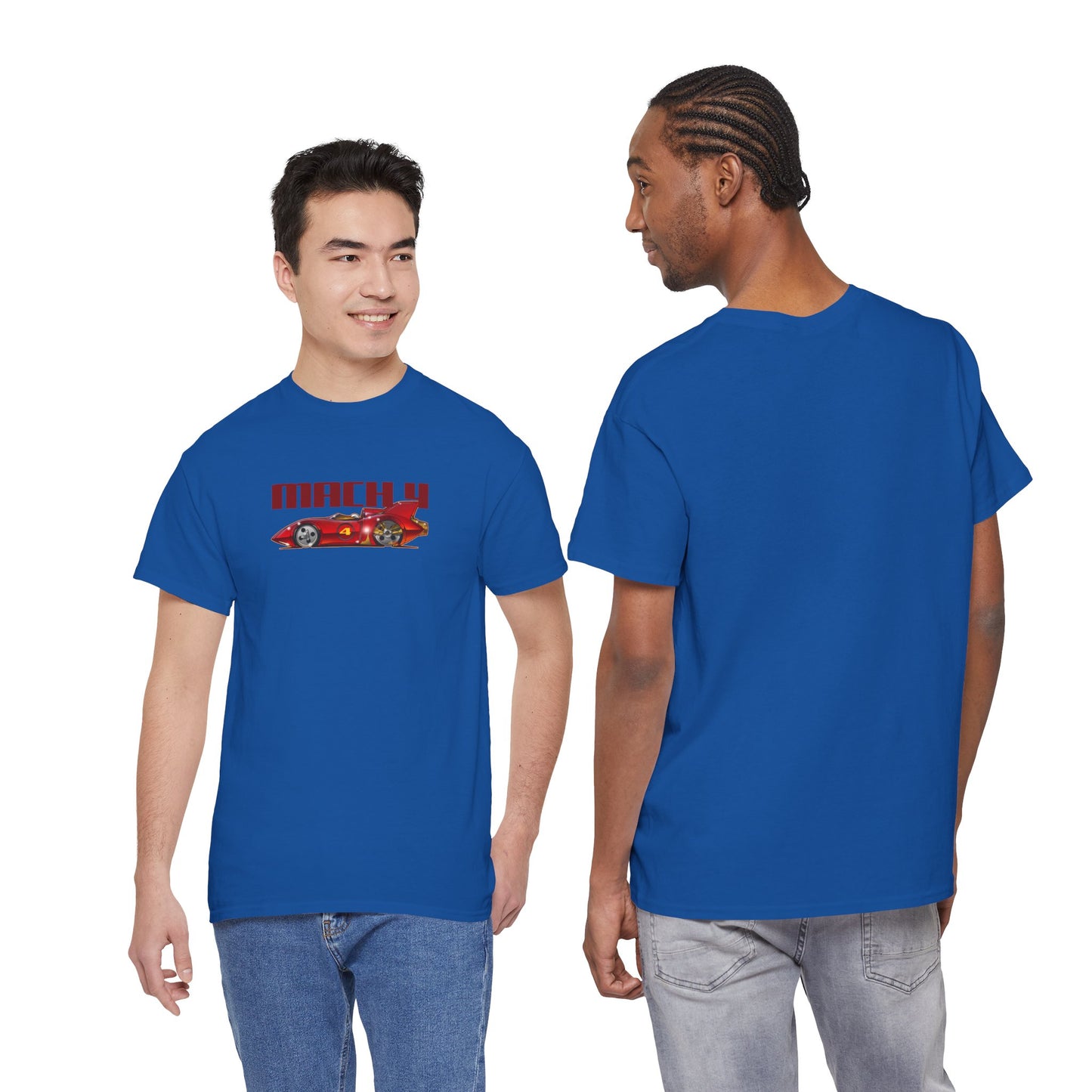SPEED RACER MACH 4 Fireball Art Cotton Tee Shirt - Colors