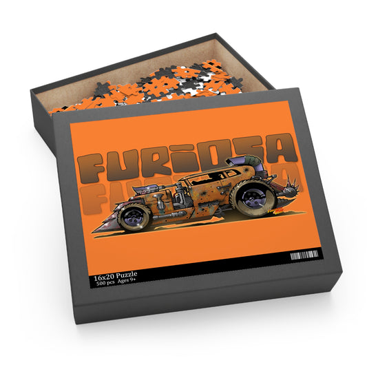 FURIOSA Mad Max Movie Car Hot Rod Puzzle (500-Piece)