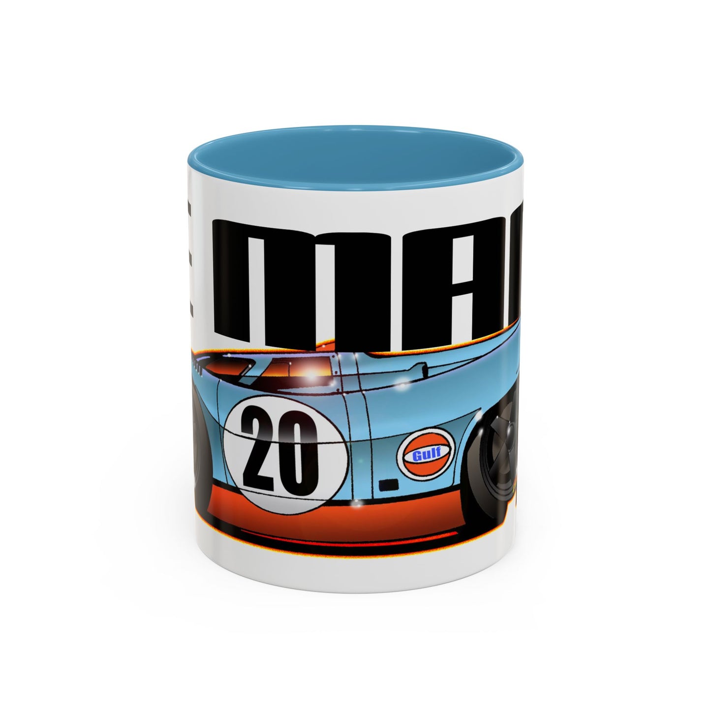 LE MANS Steve McQueen Porsche 917K Collectible Fireball Art Coffee Mug - 2 Sizes