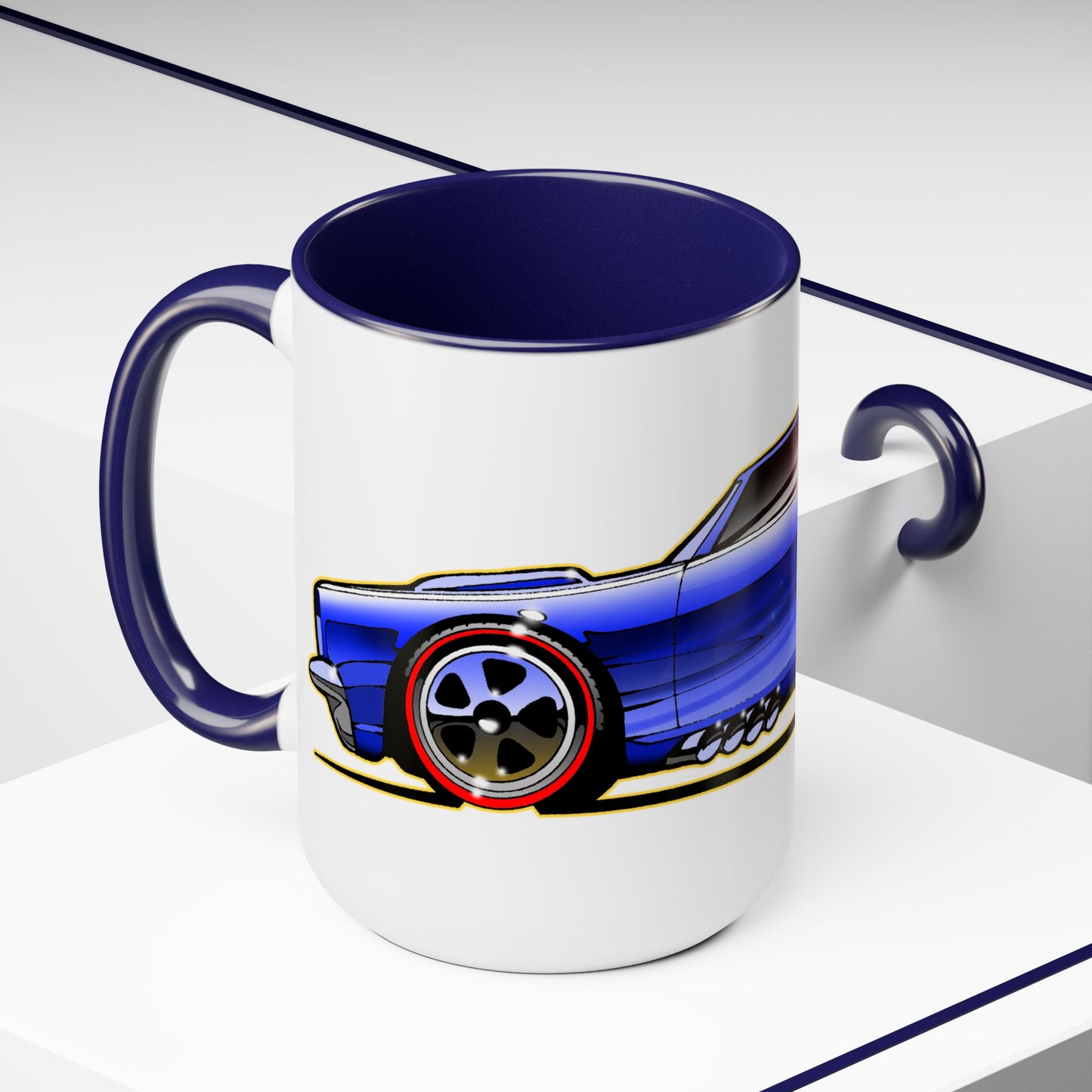 HOT WHEELS CUSTOM CAMARO Muscle Car Concept Art Coffee Mug 15oz