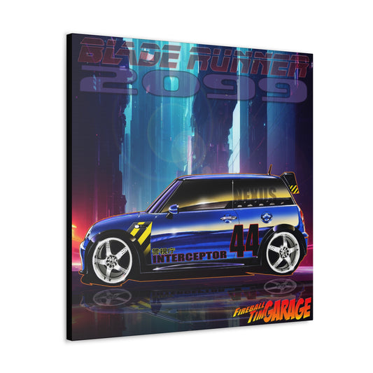 BLADE RUNNER 2099 Mini Cooper MASTER PRINT Concept Art Canvas Print 3 Sizes