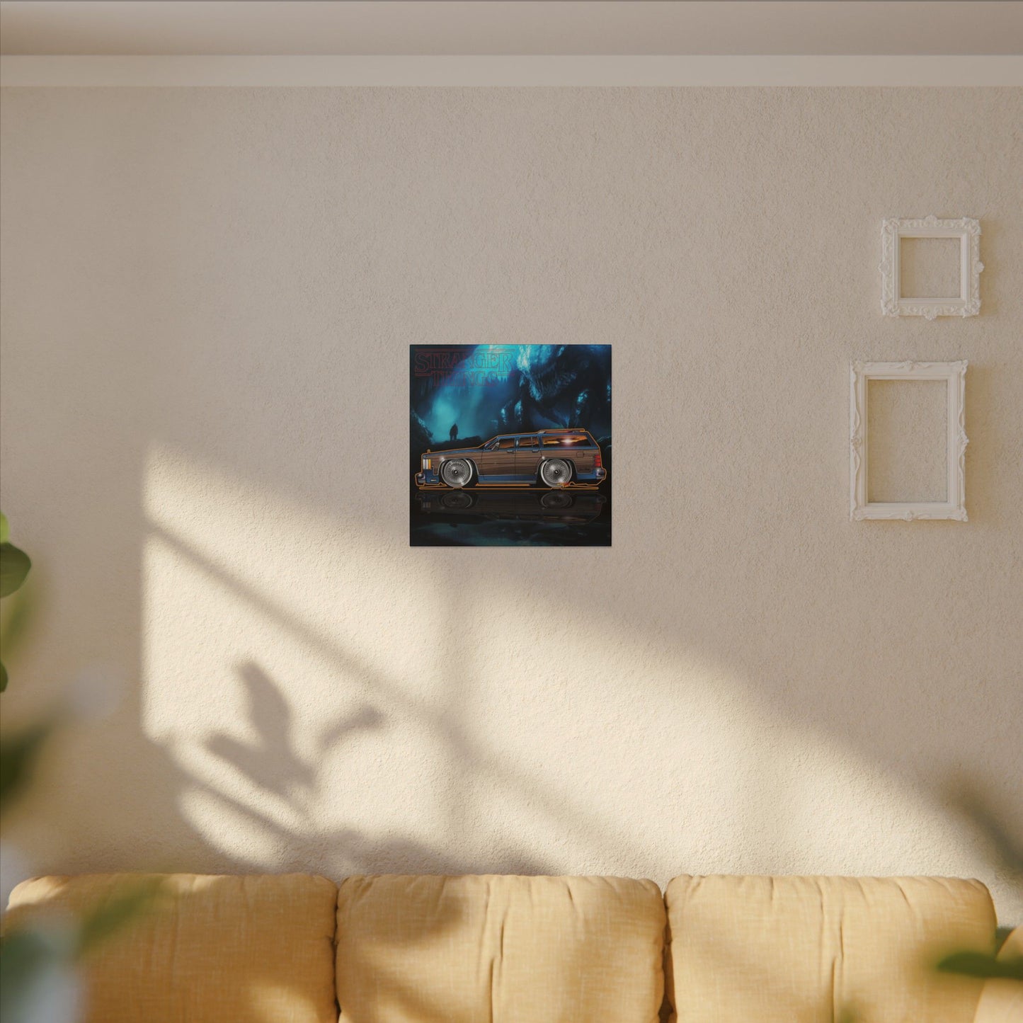 STRANGER THINGS Mercury Colony Park Wagon Collectible Canvas Art Wall Print - Multiple Sizes