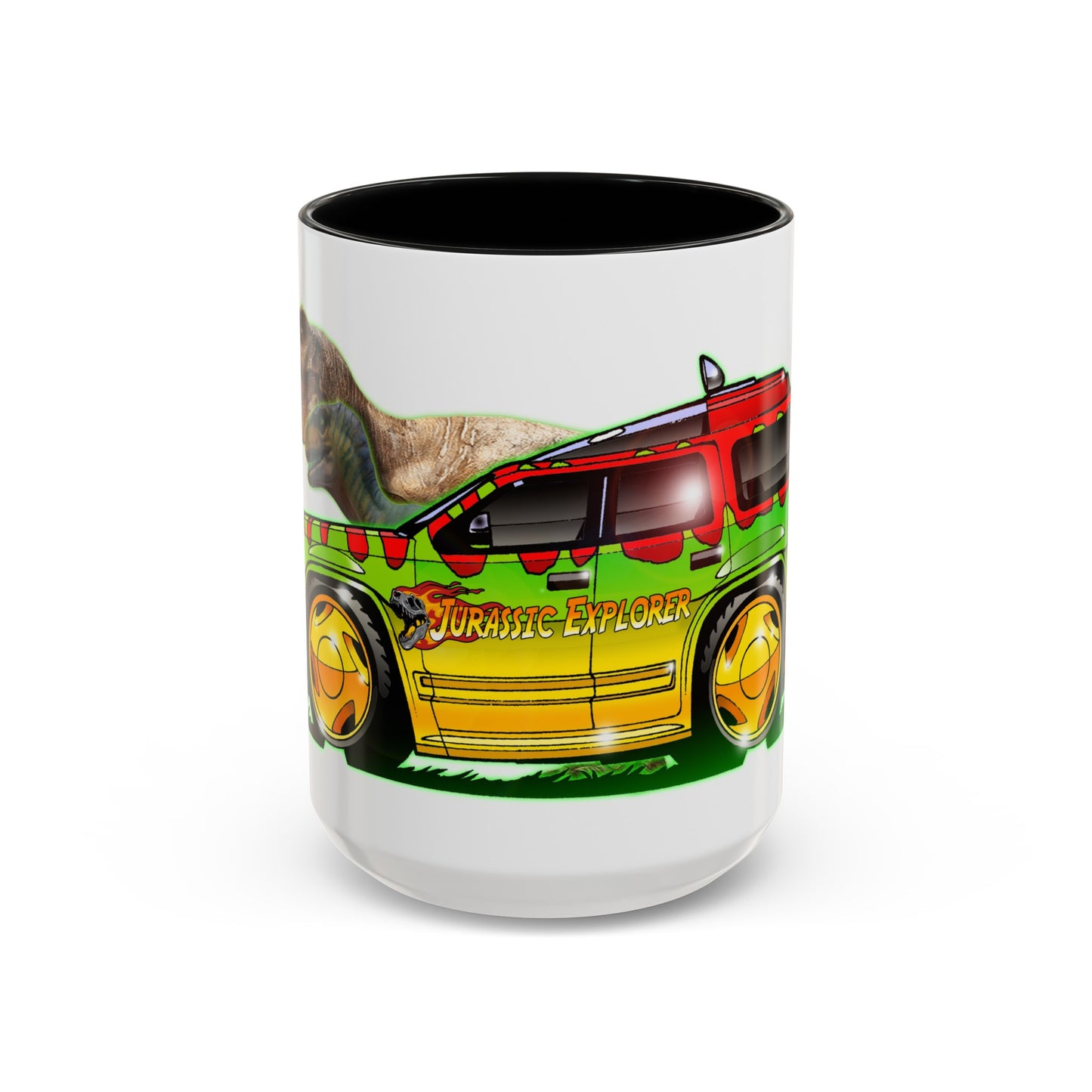 JURASSIC PARK Ford Explorer Concept Art Coffee Mug 11 and 15oz