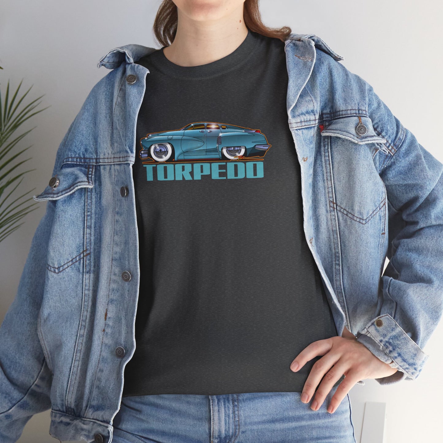 TUCKER TORPEDO 48 Collectible Fireball Art Cotton Tees