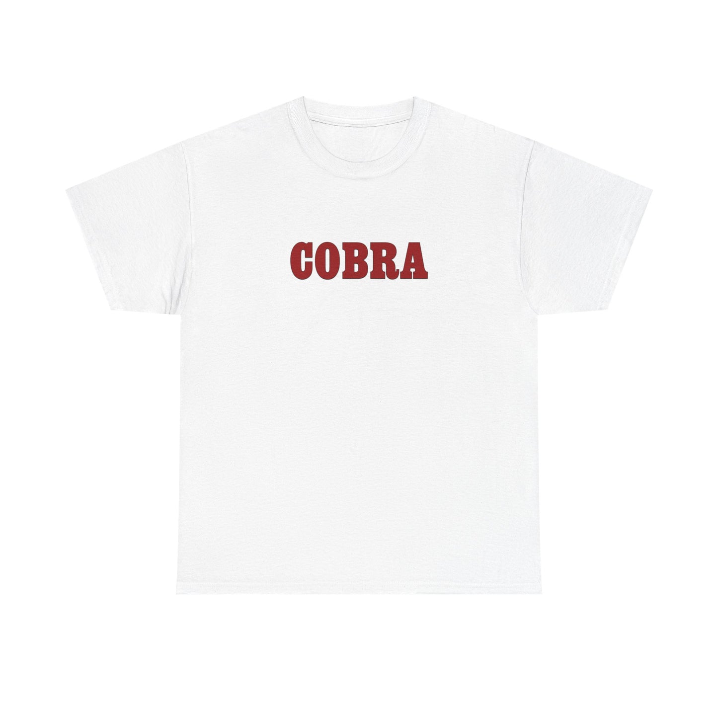COBRA MERCURY Movie Sylvester Stallone Unisex Heavy Cotton Tee 8 Colors