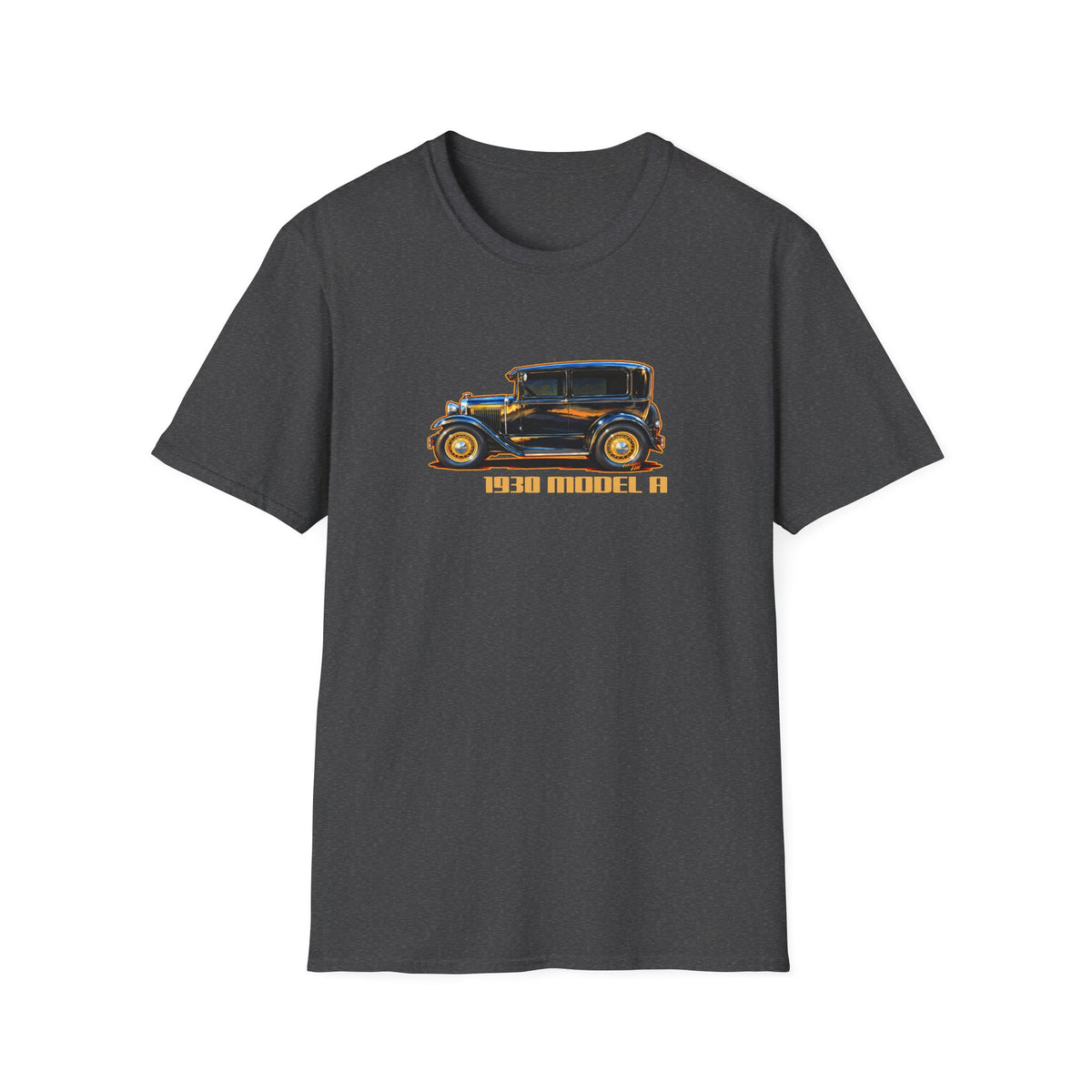FORD MODEL A 1930 Vintage Collectible Fireball Art TeeShirt