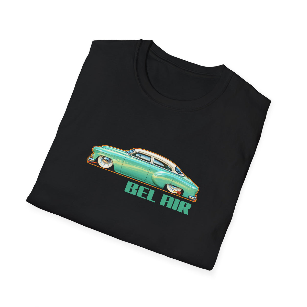 CHEVROLET BEL AIR 1953 Collectible Fireball Art Collectible Fireball Art TeeShirt