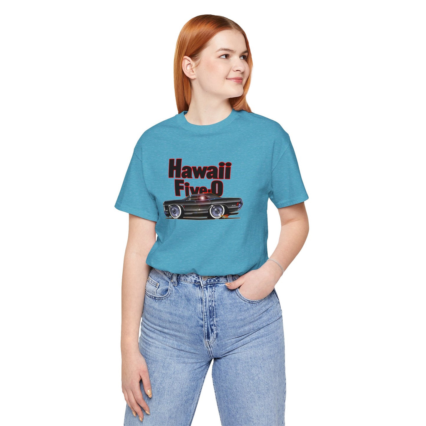 HAWAII 5-O Concept Art McGarrett Mercury Park Lane Short Sleeve Tee 11 Colors