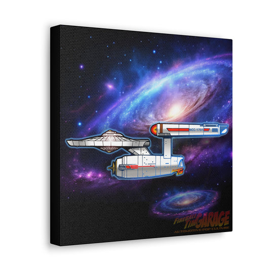 TREK SPACESHIP Concept Art Canvas MASTERPRINT 3 Sizes