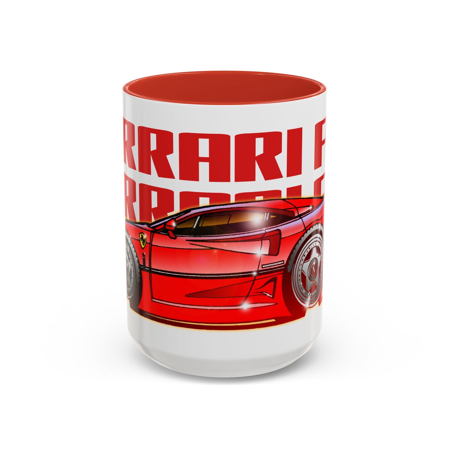FERRARI F40 Supercar Collectible Coffee Art Mug - 2 Sizes