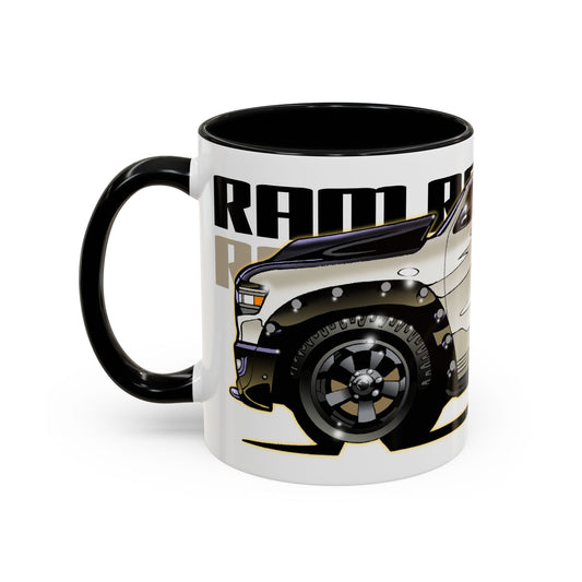RAM REBEL 1500 Truck Collectible Coffee Fireball Art Mug 2 Sizes