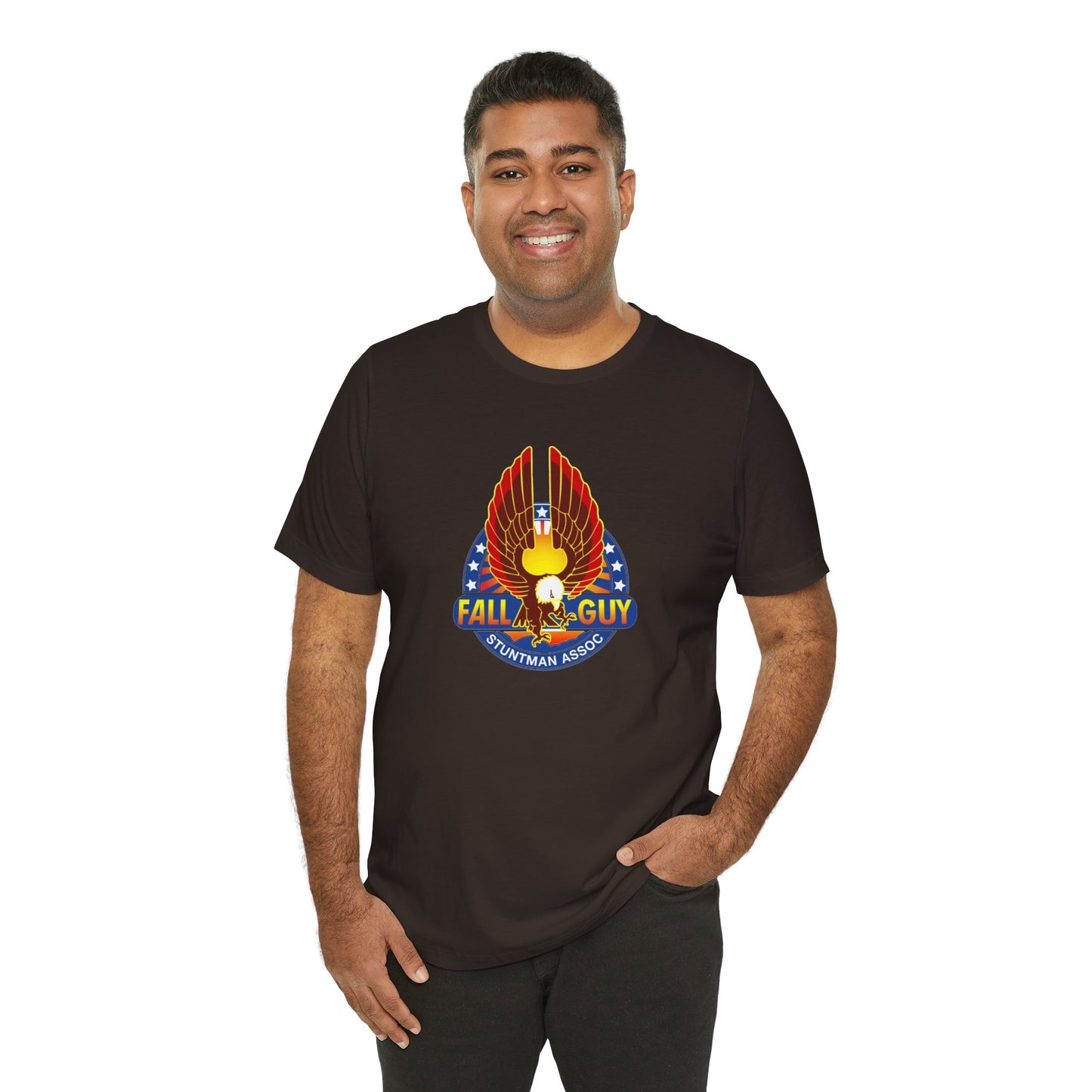 THE FALL GUY Stuntman Association Unisex Jersey Short Sleeve Tee - 12 Colors