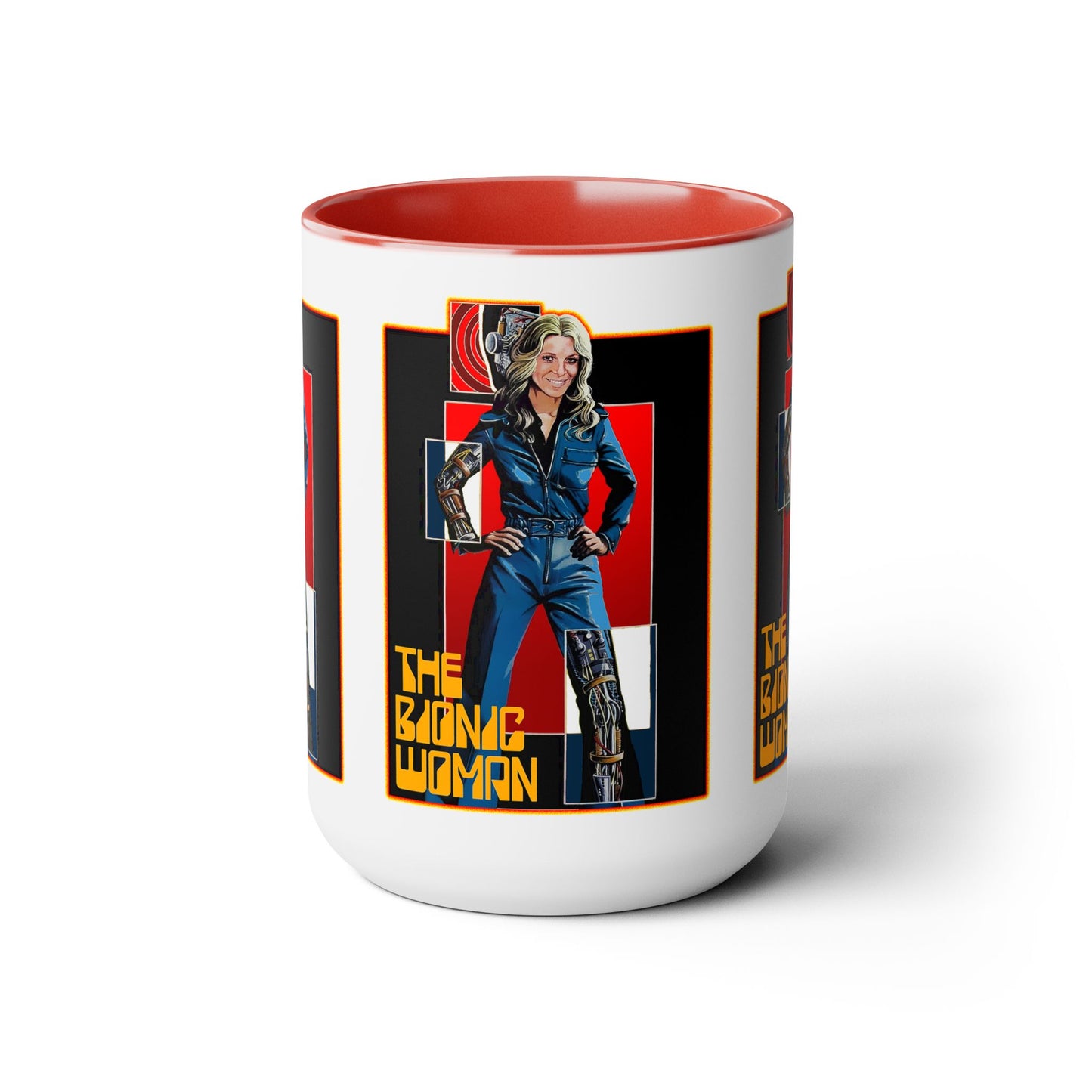 THE BIONIC WOMAN Version 4 Coffee Mug 15oz