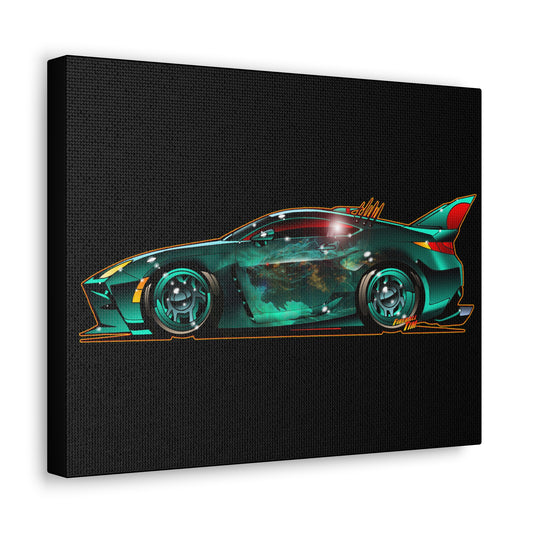 TOYOTA JDM G86 Bake Neko Concept Art Canvas Print 11x14