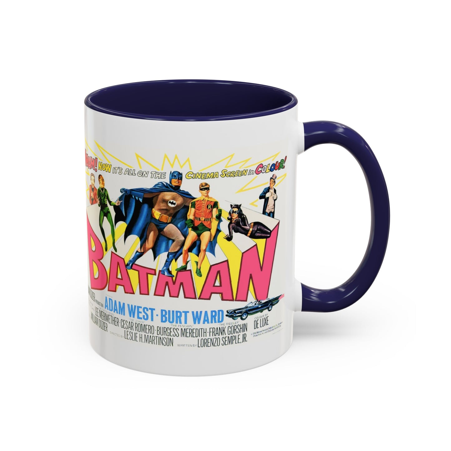 BATMAN TV SHOW MOVIE Vintage Poster Coffee Mug 11 & 15oz