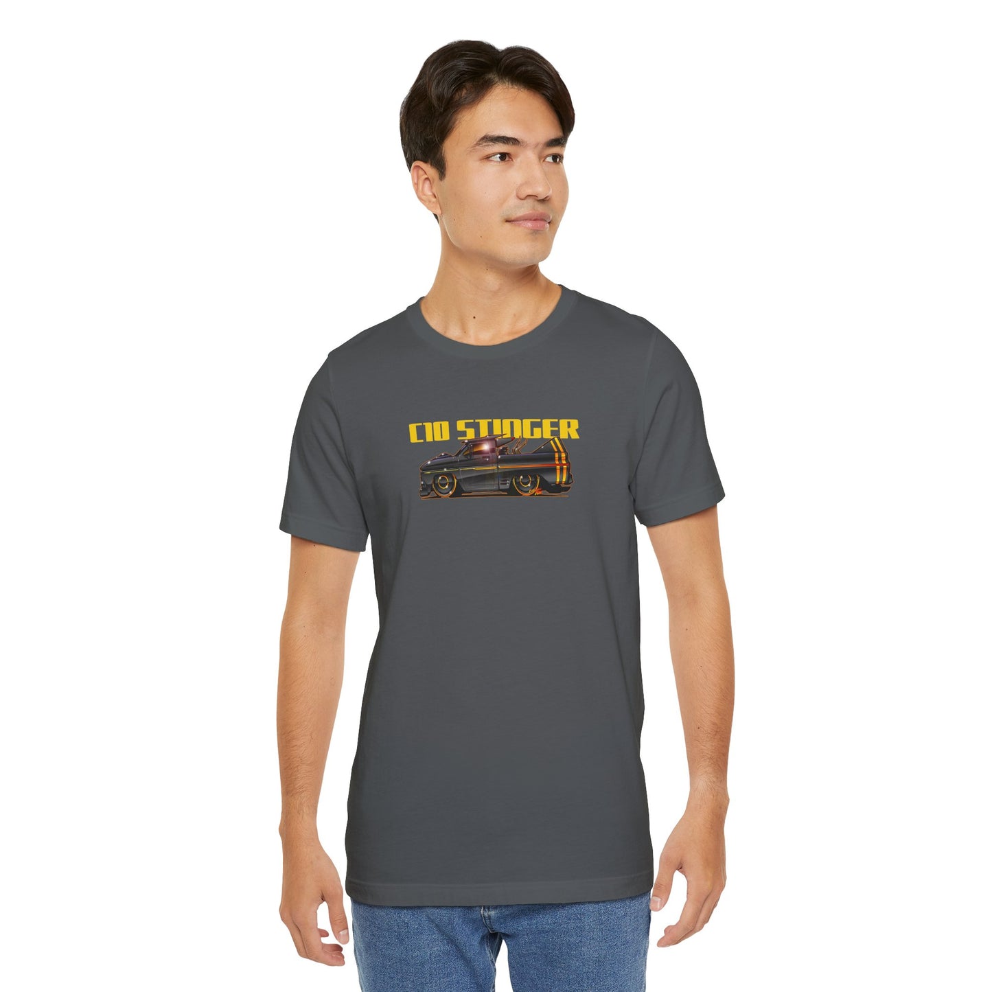 CHEVROLET C10 1960 Stinger Pickup Truck Custom Short Sleeve Tee 8 Colors