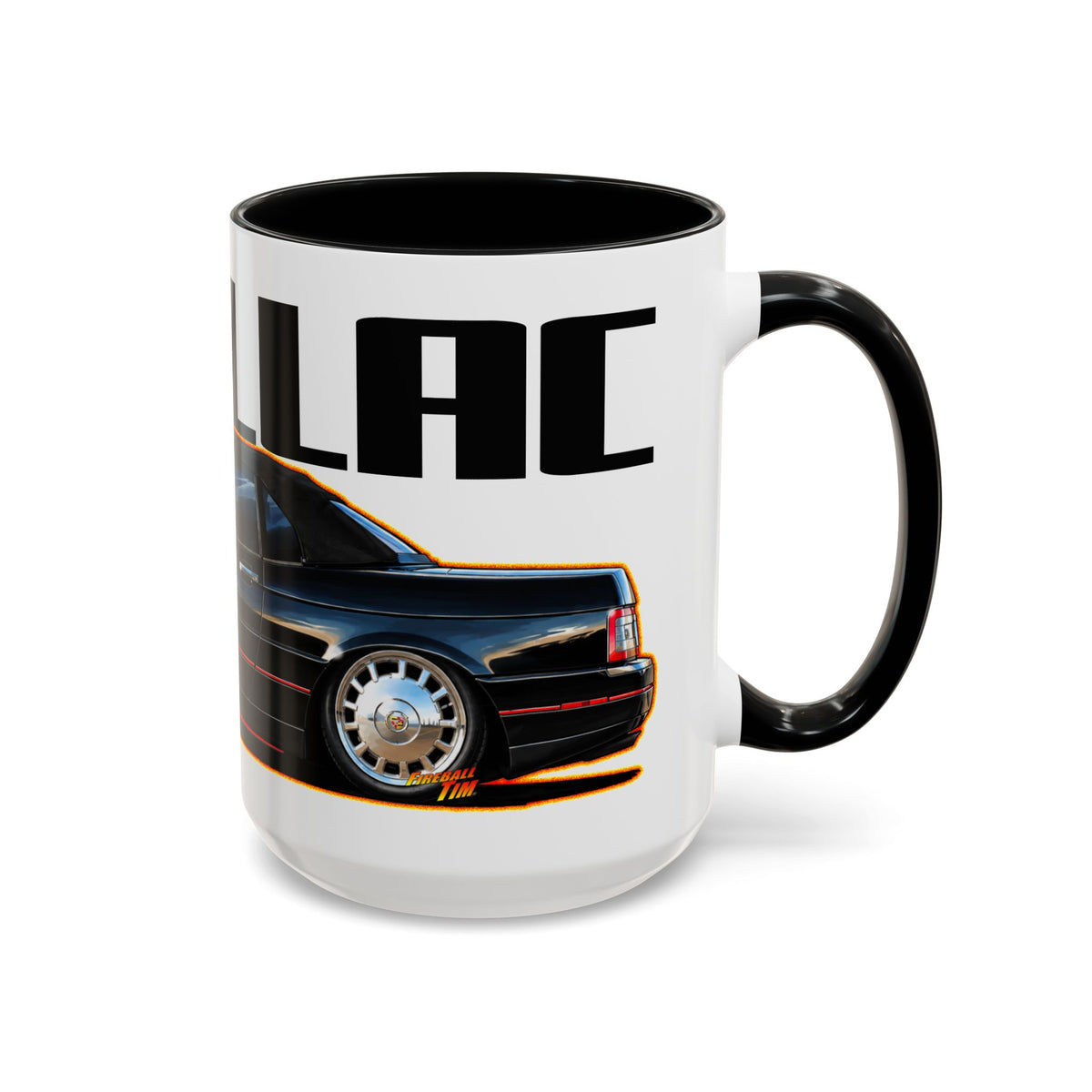 CADILLAC ALLANTE Collectible Fireball Art Coffee Mug - 2 Sizes